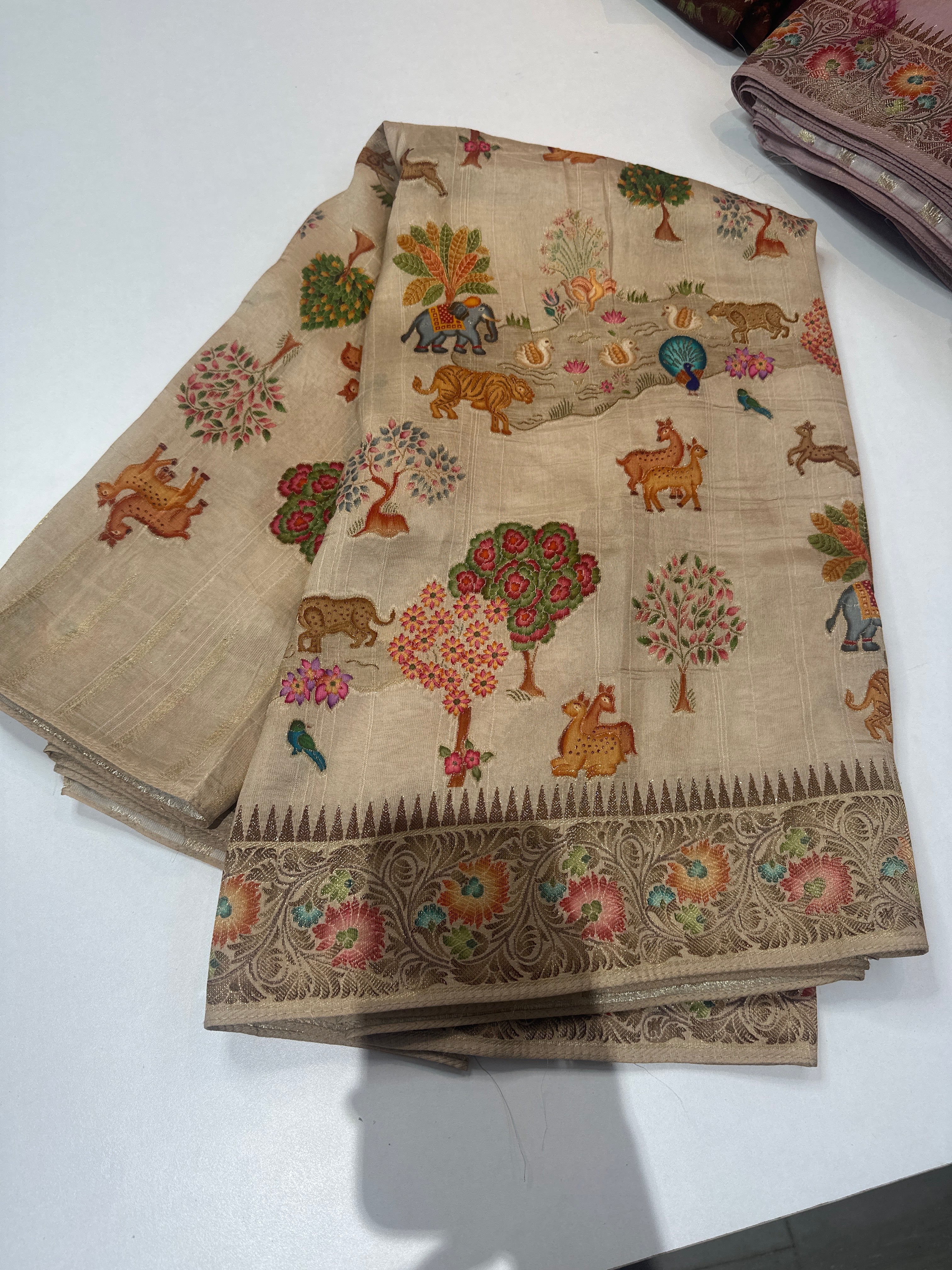 Kosa Georgette saree