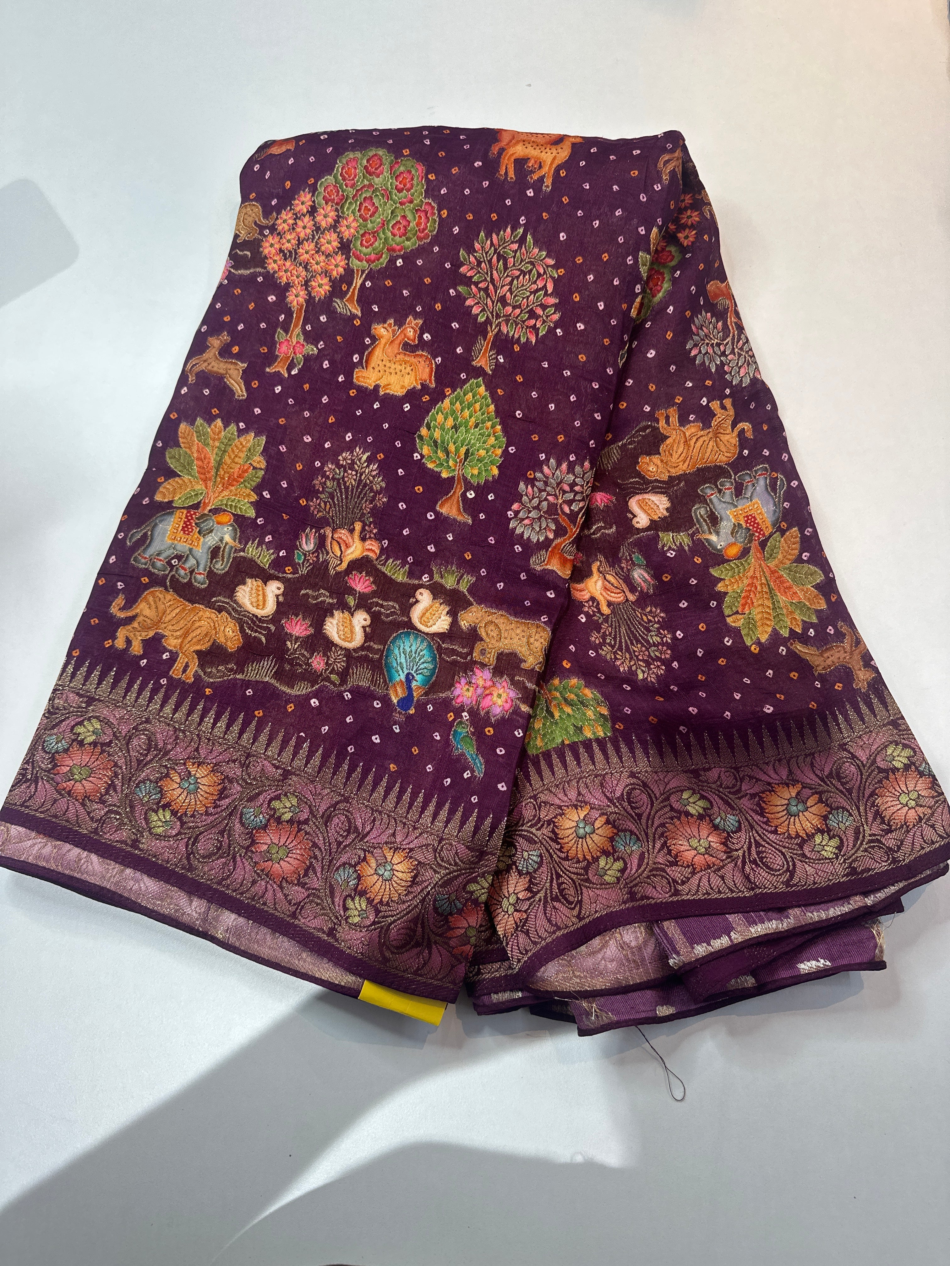 Kosa Georgette saree