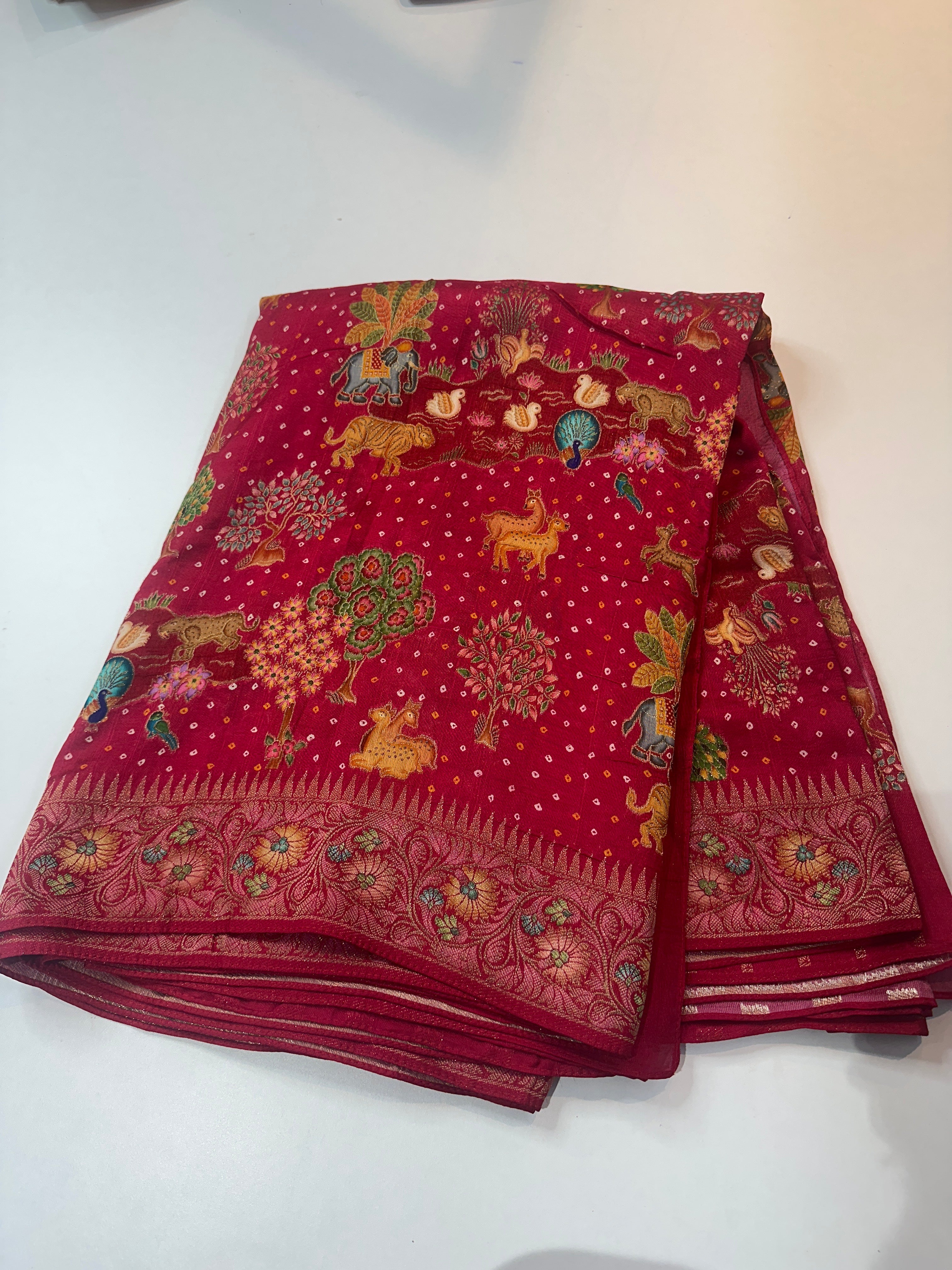 Kosa Georgette saree