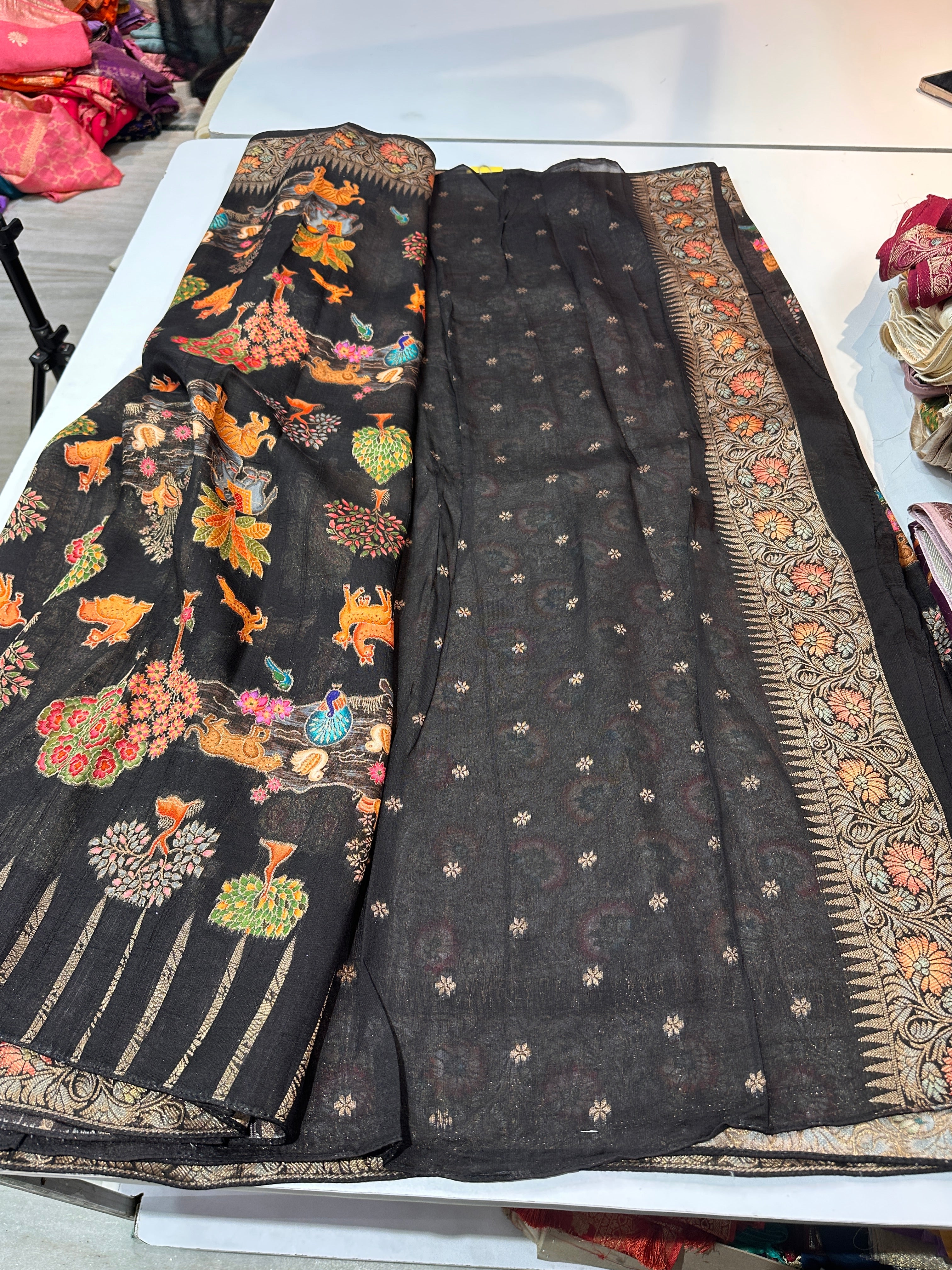 Kosa Georgette saree