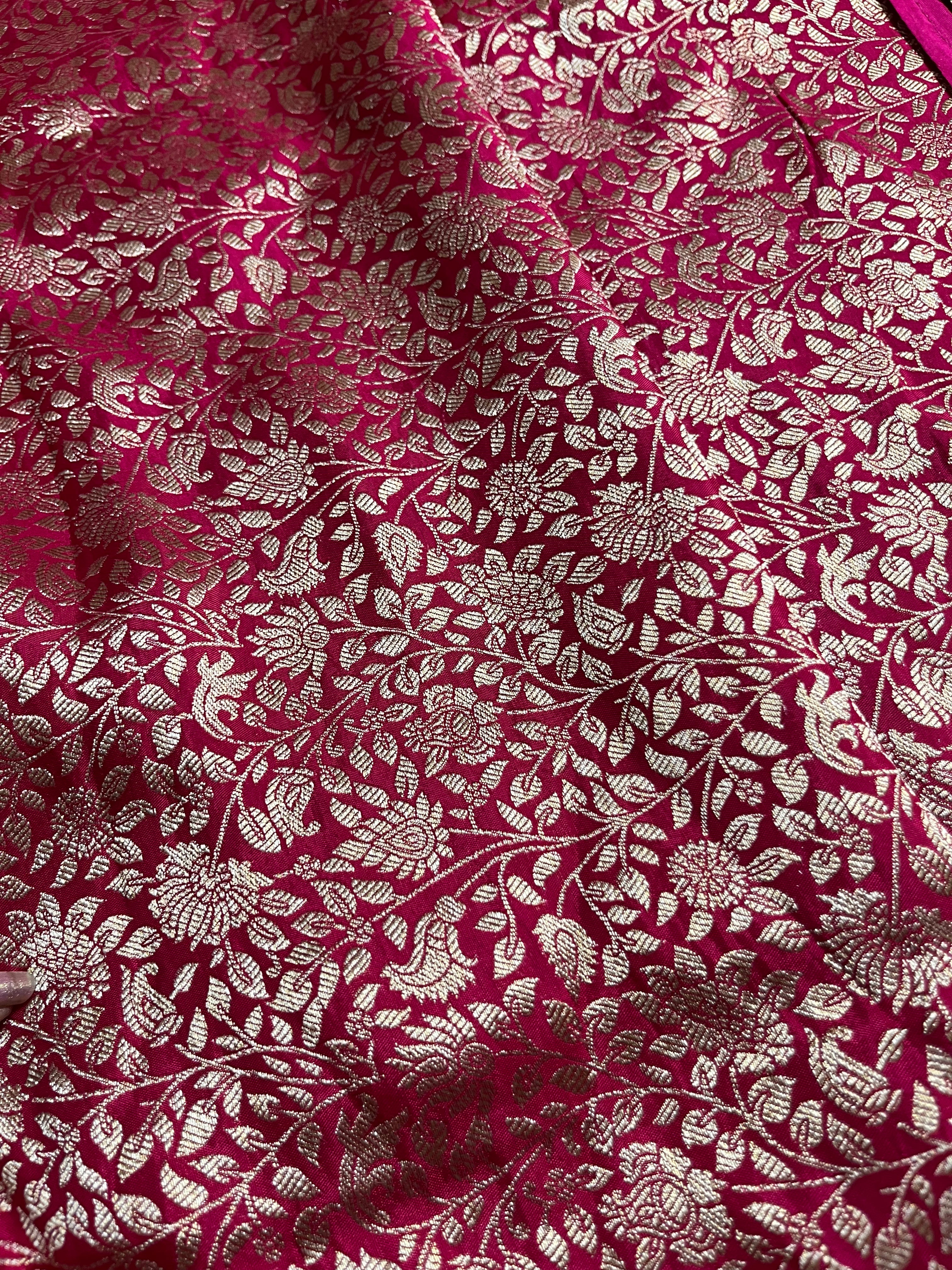Pashmina silk saree