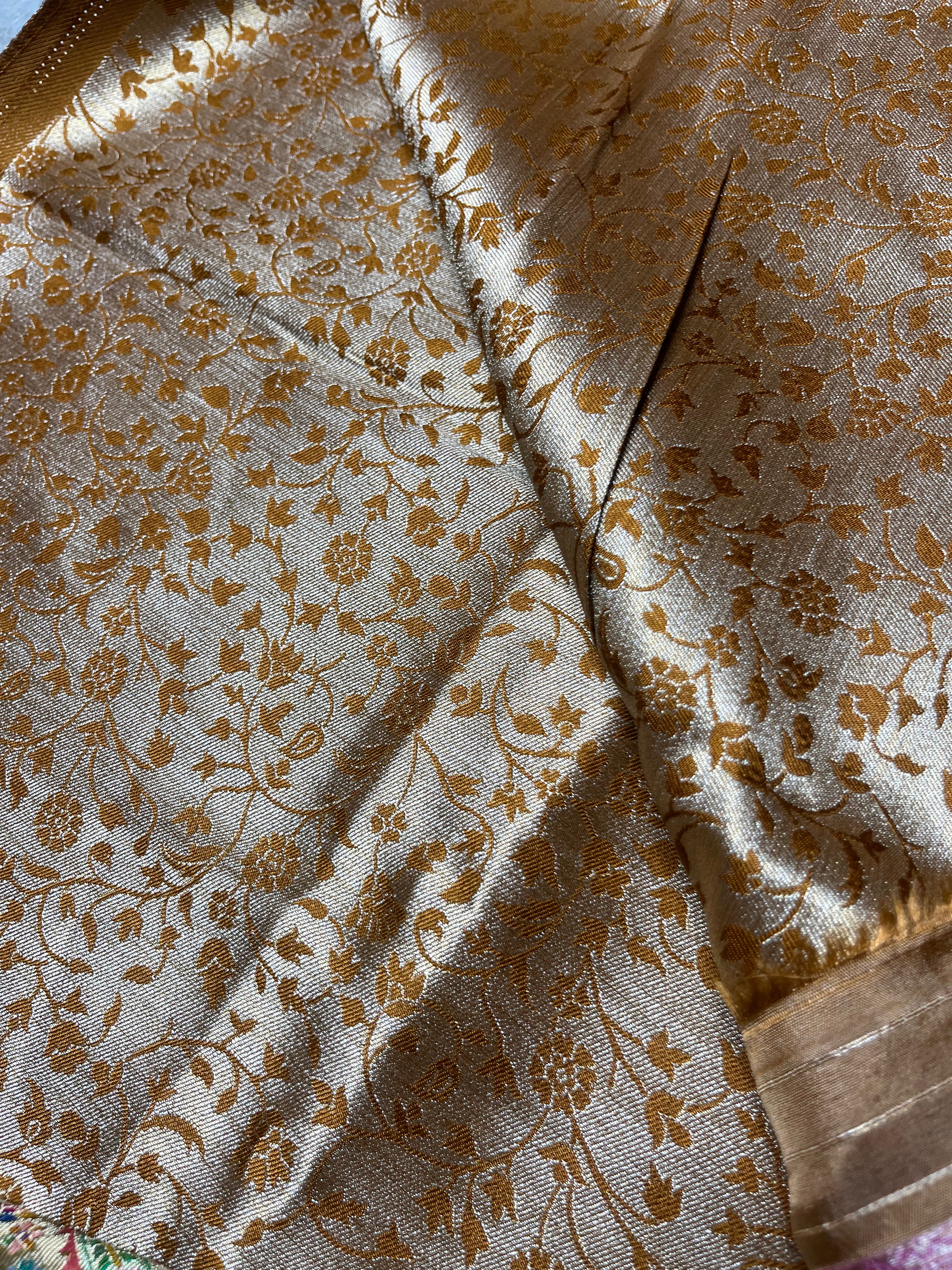 Pashmina silk saree
