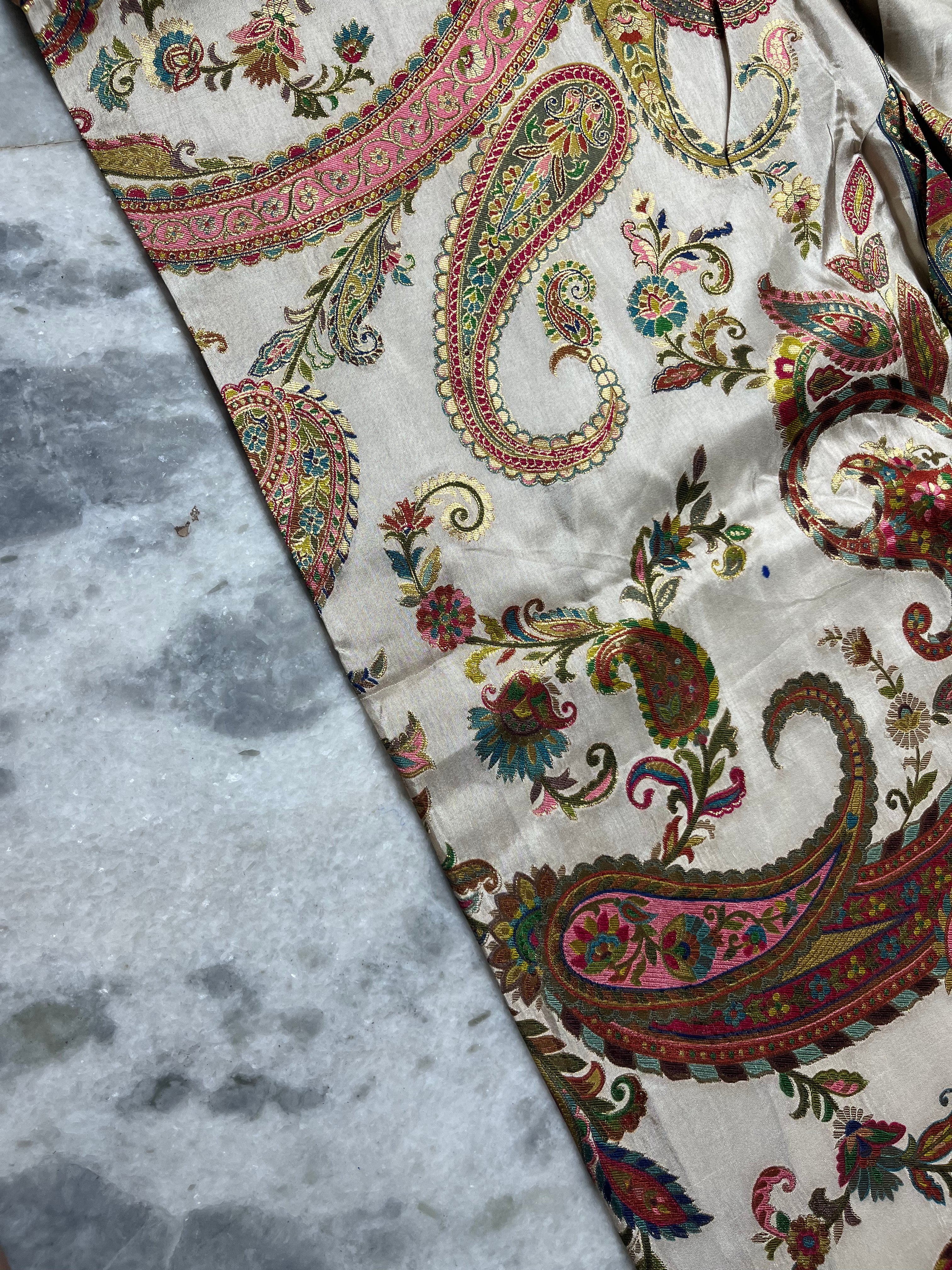 Pashmina silk saree