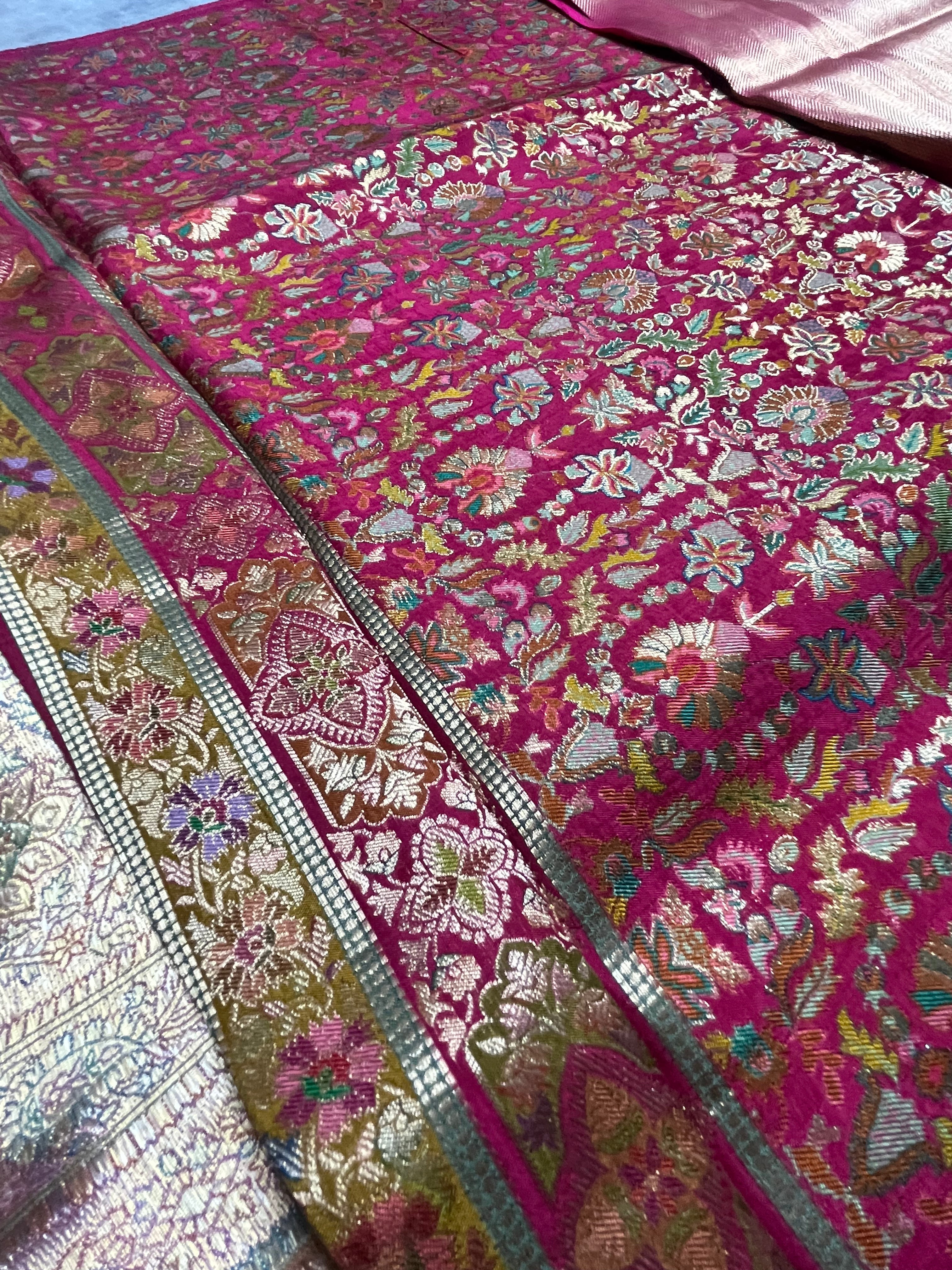 Tissue pashmina silk