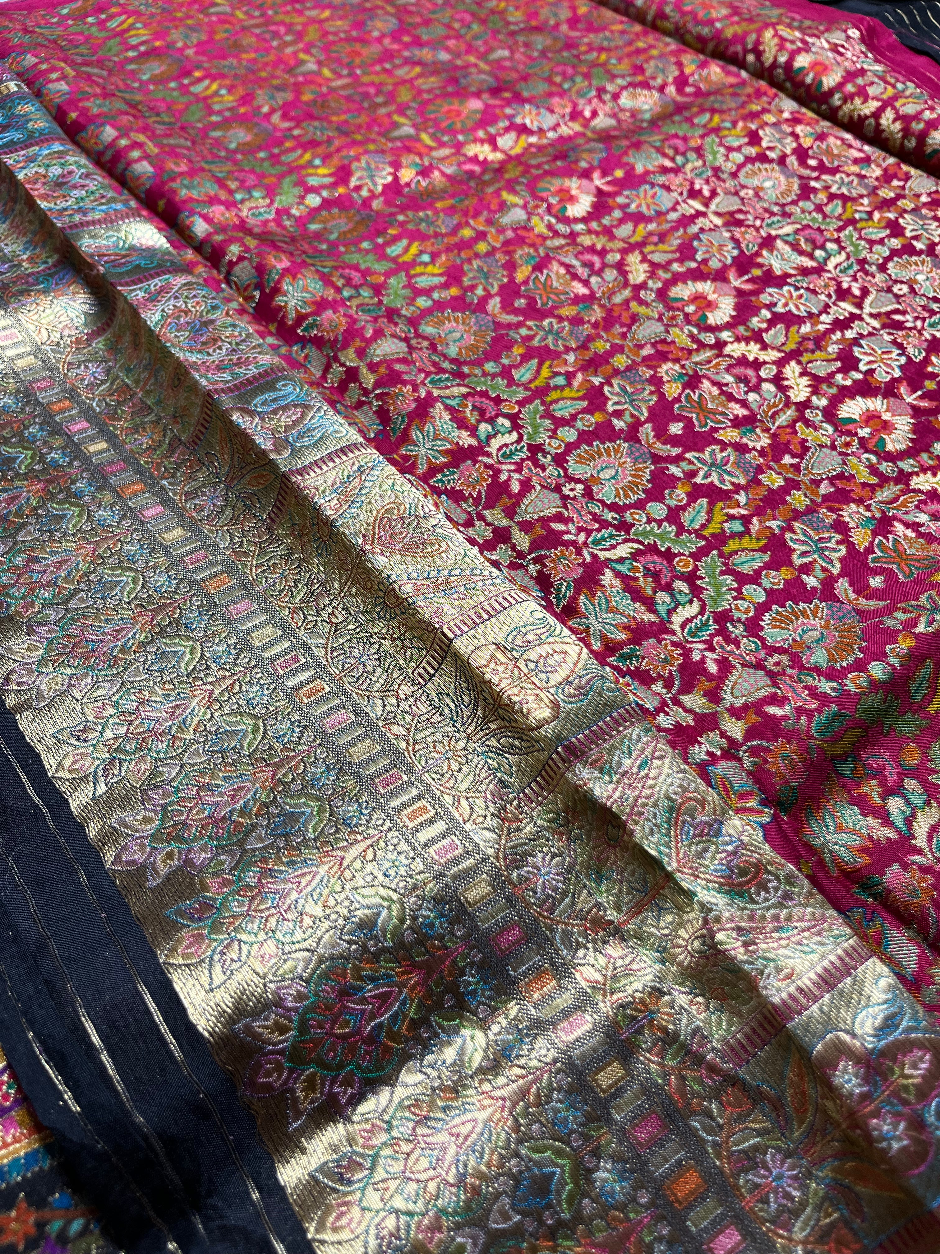 Tissue pashmina silk