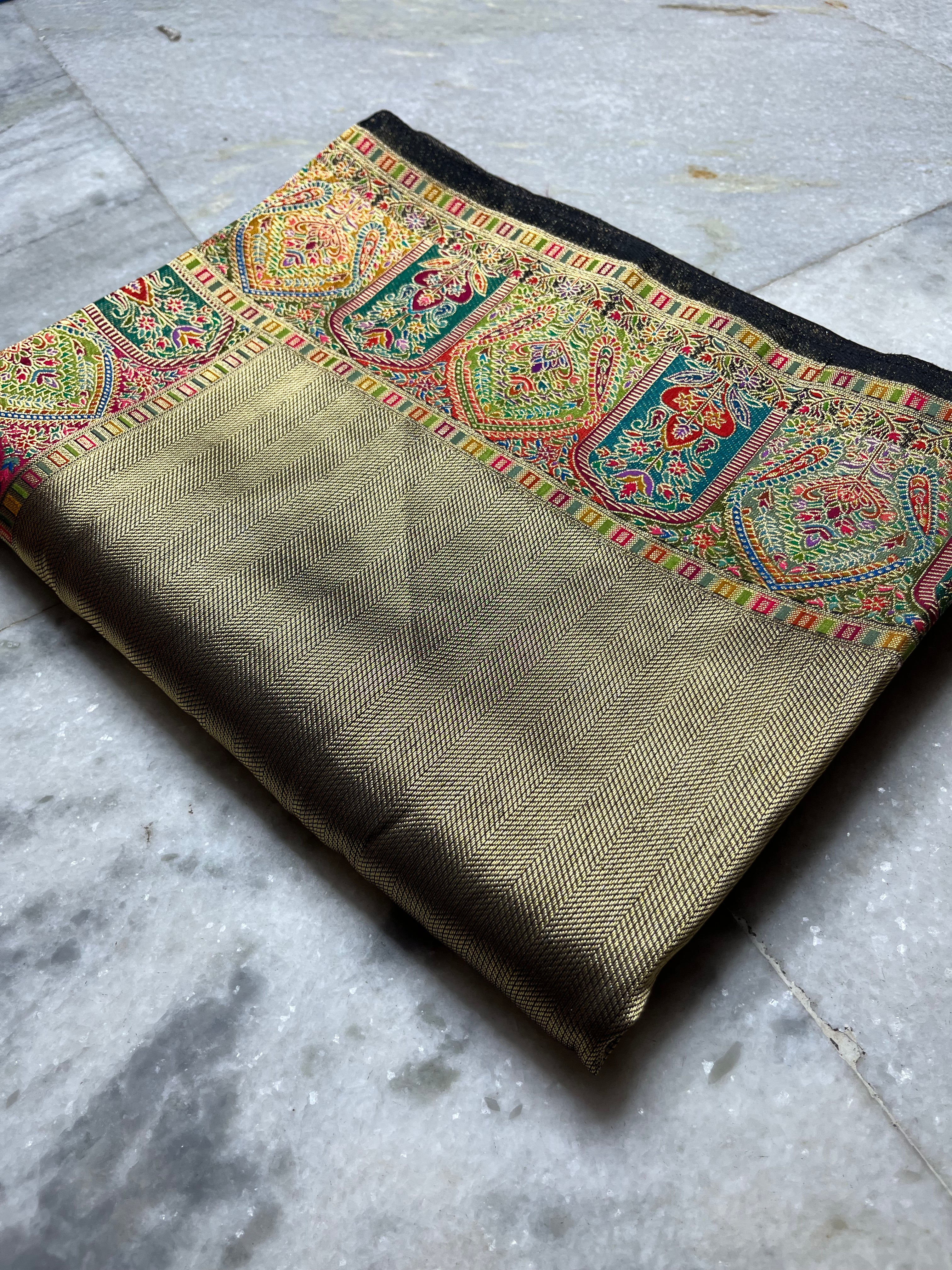 Tissue pashmina silk