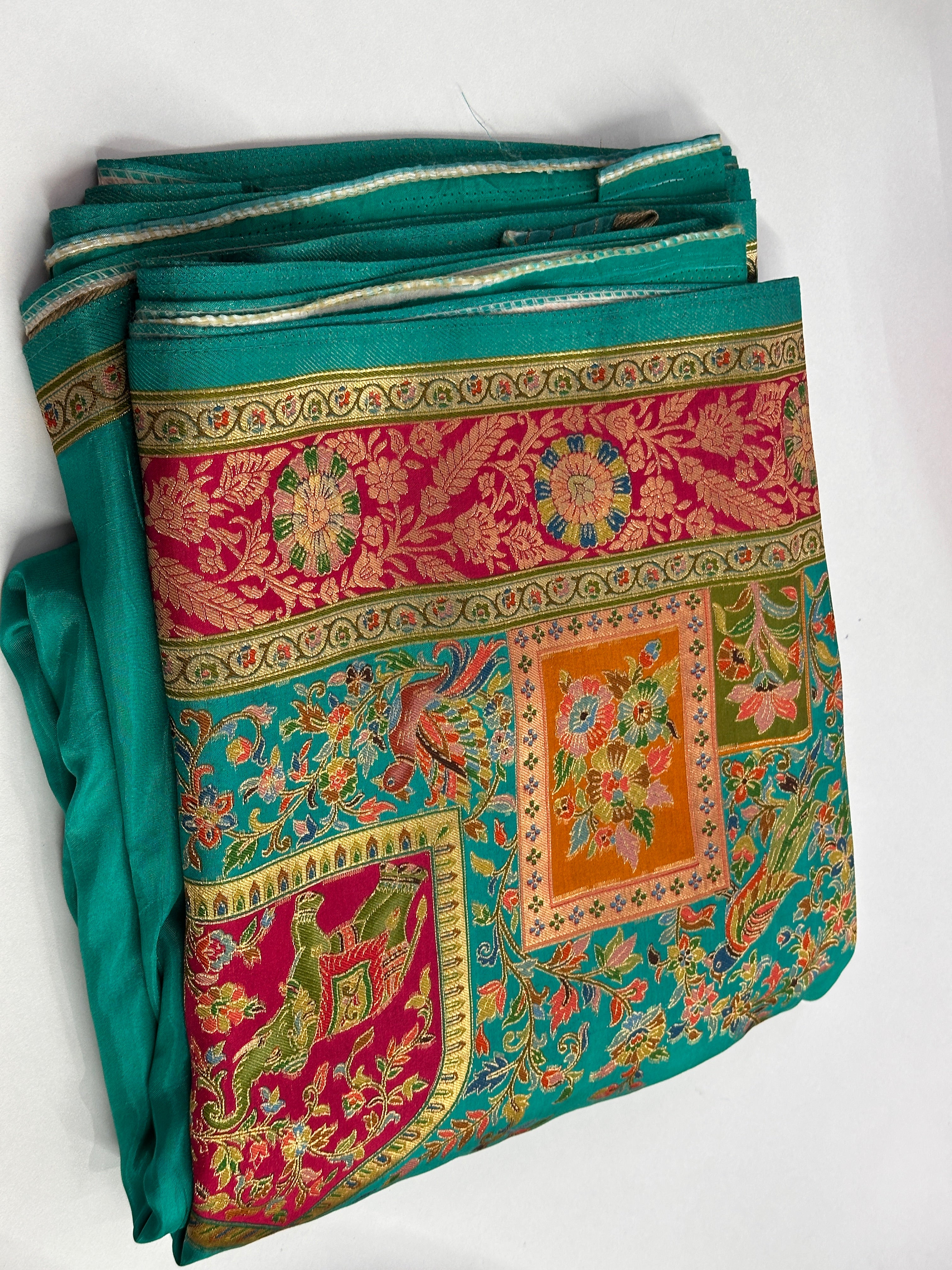 Pashmina silk saree