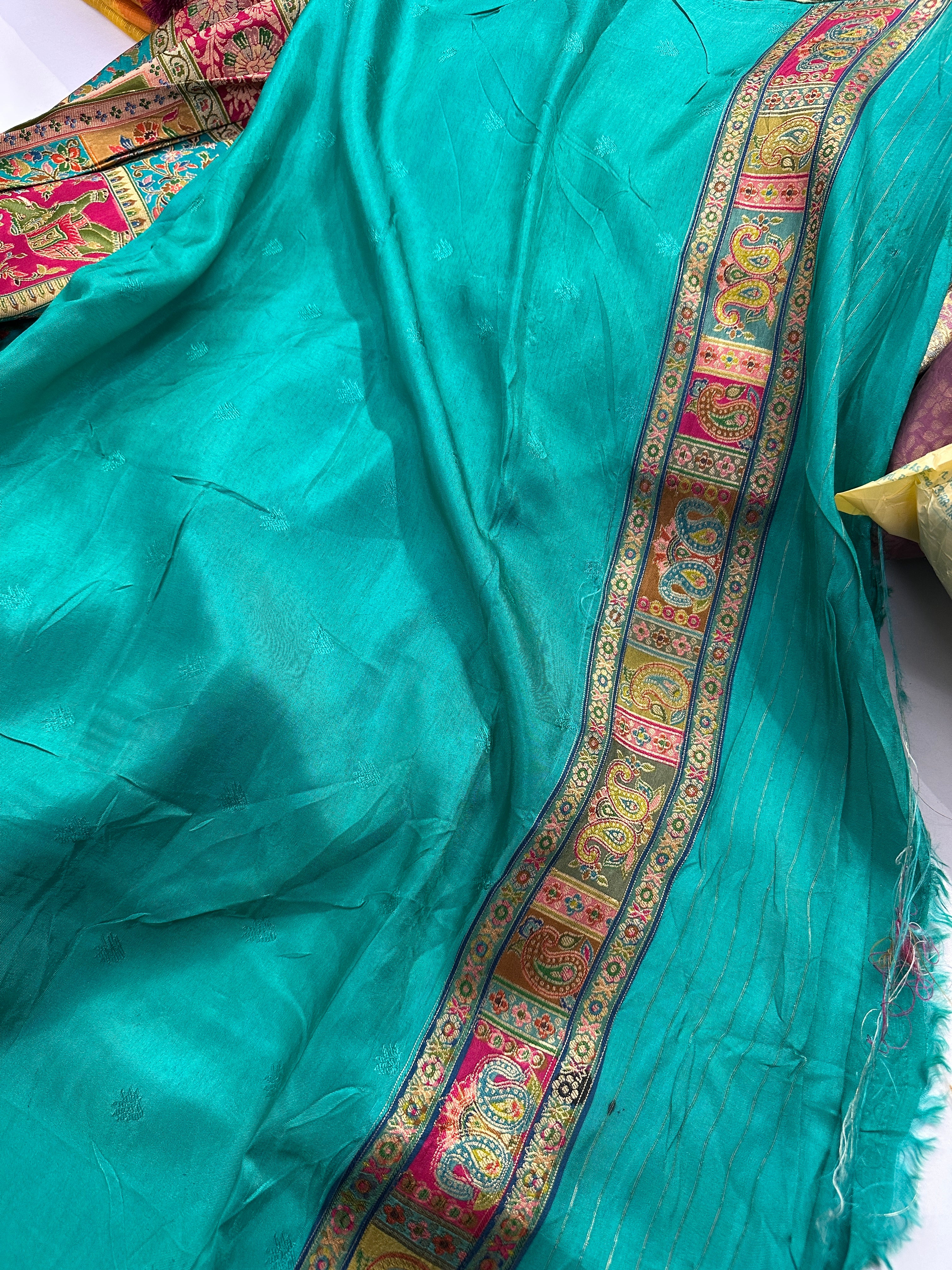 Pashmina silk saree