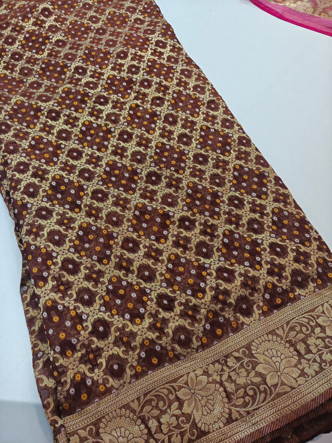 Khadi georgette