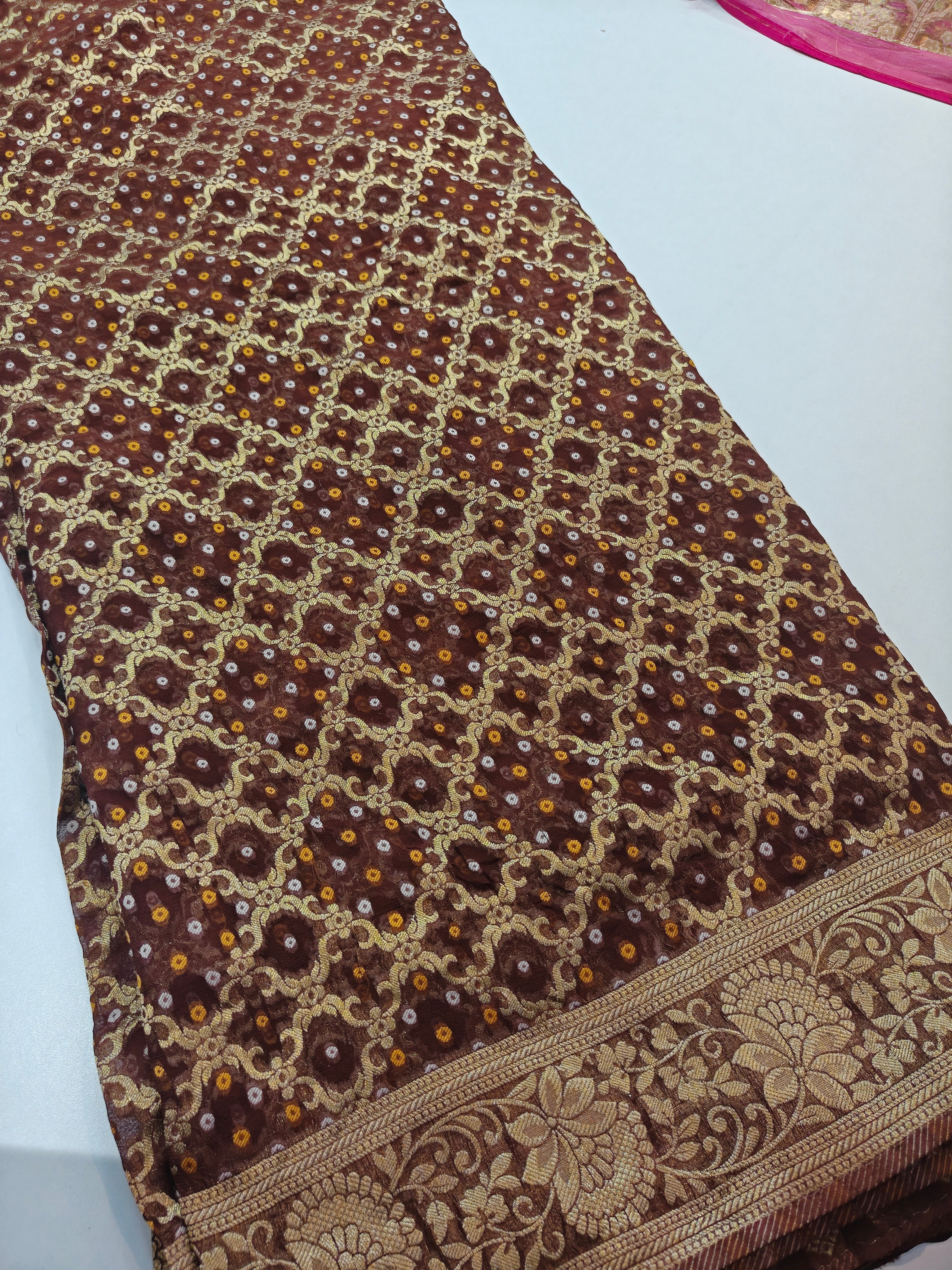 Khadi georgette