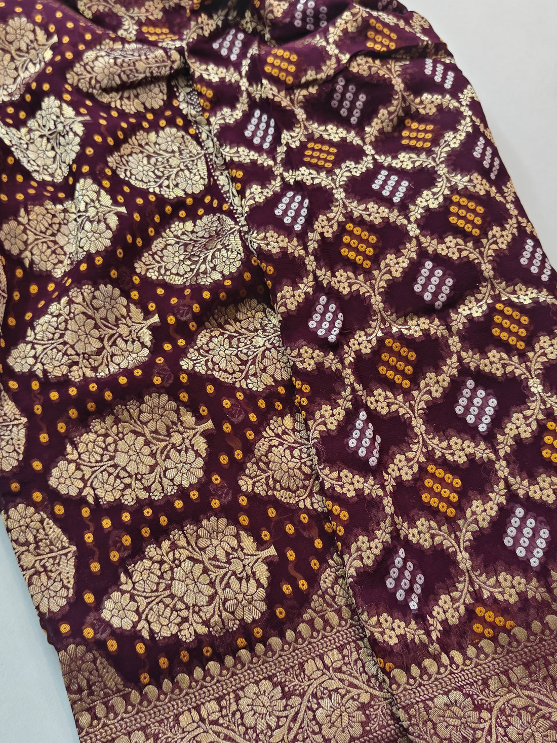 Khadi georgette