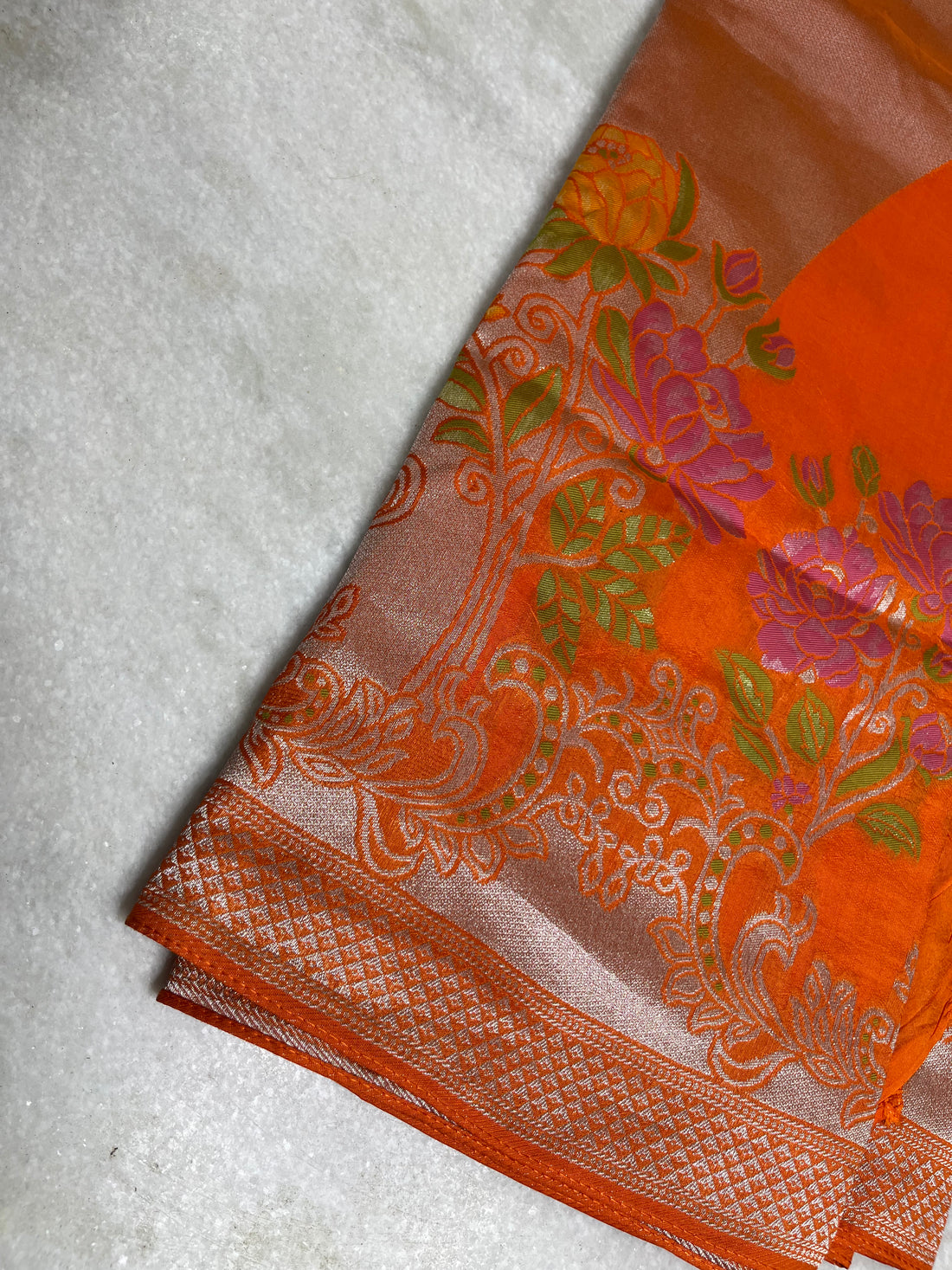 Kosa tussar georgette saree