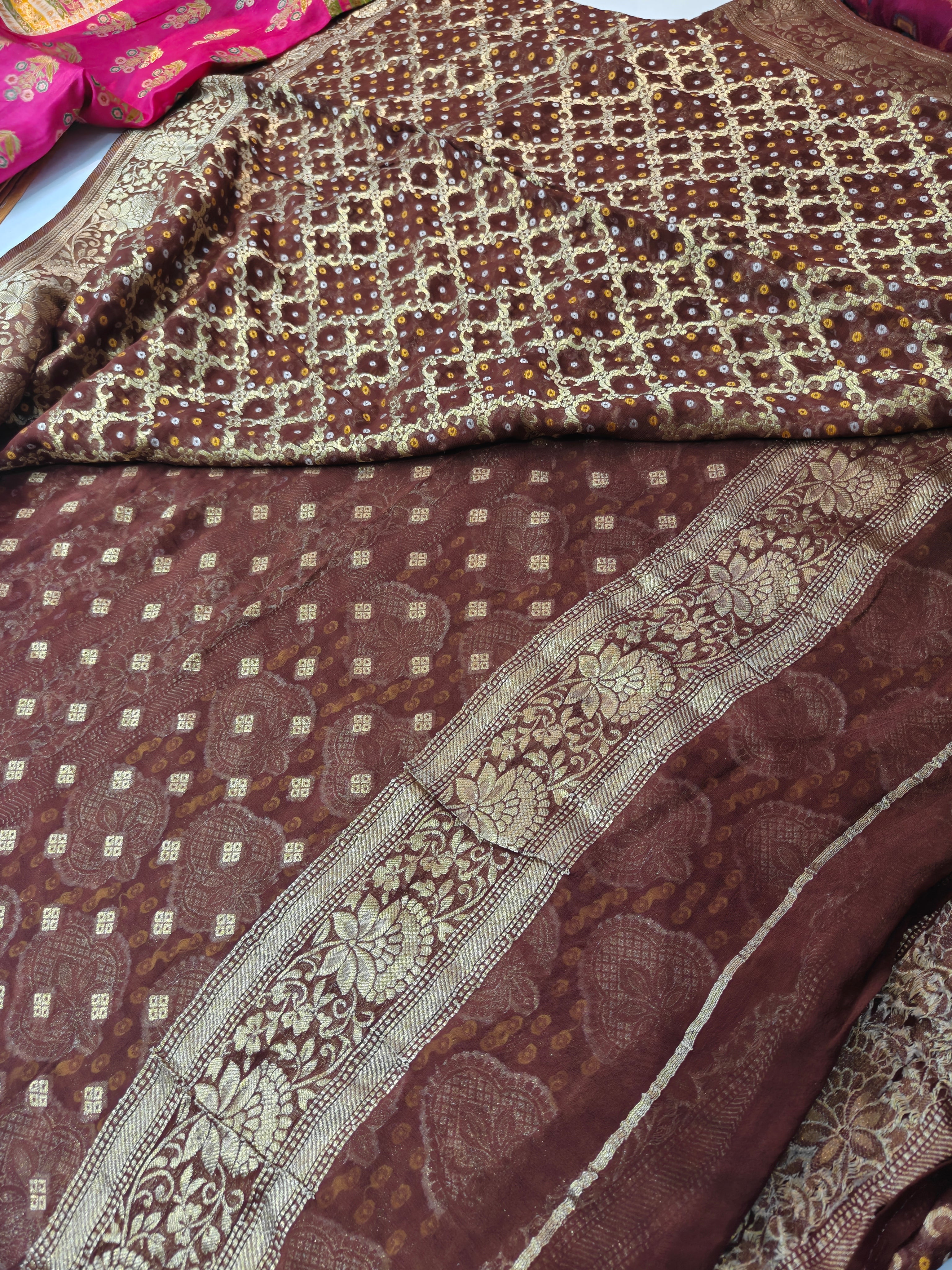 Khadi georgette