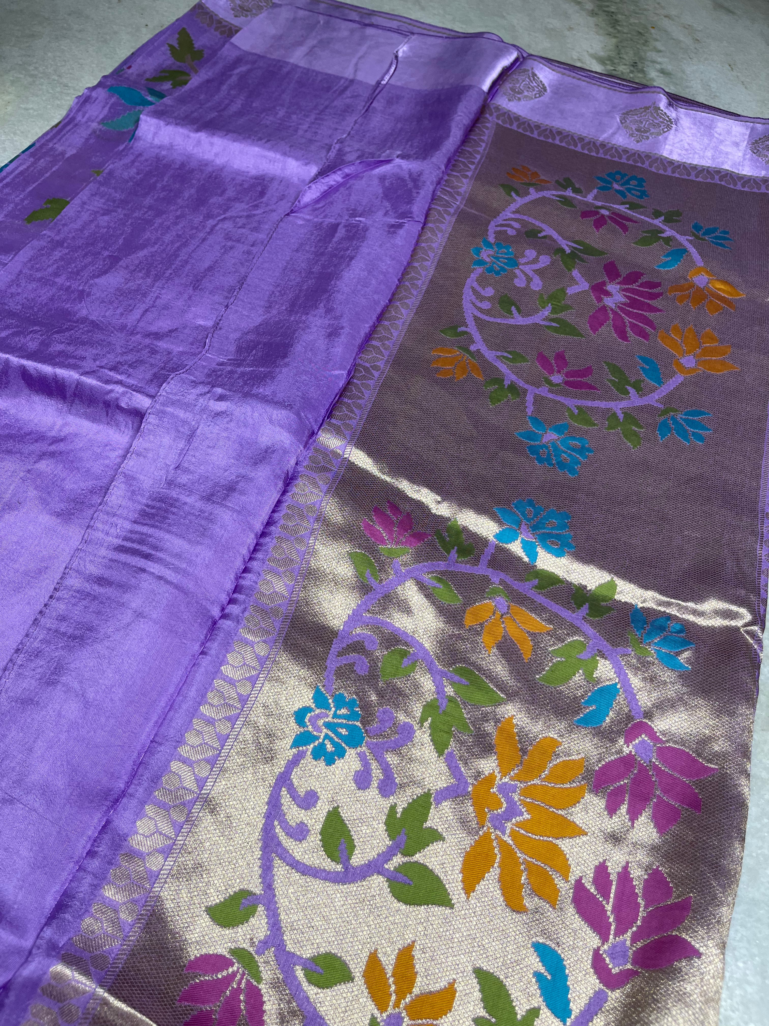 Raw mango jamdani sarees