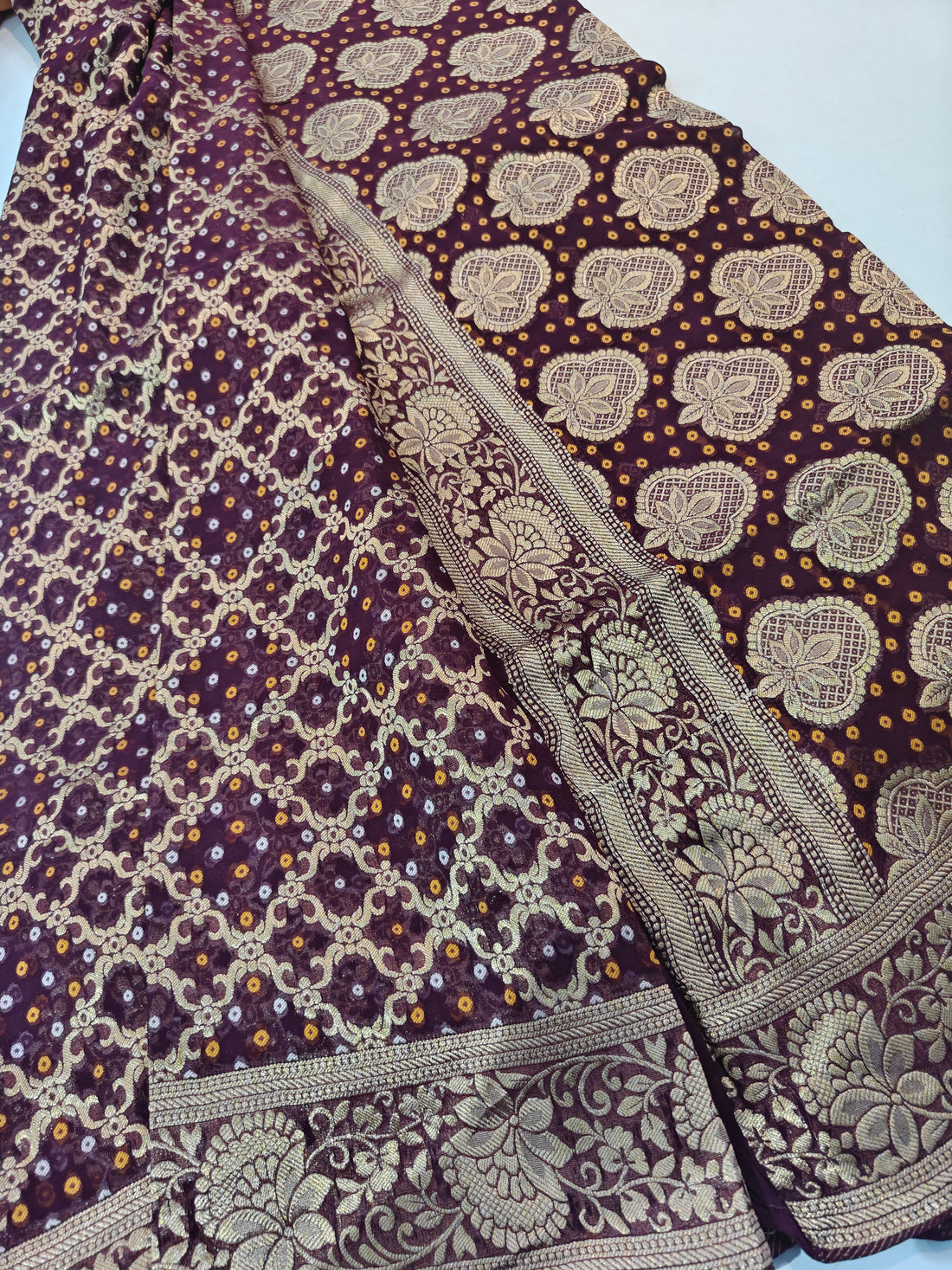 Khadi georgette