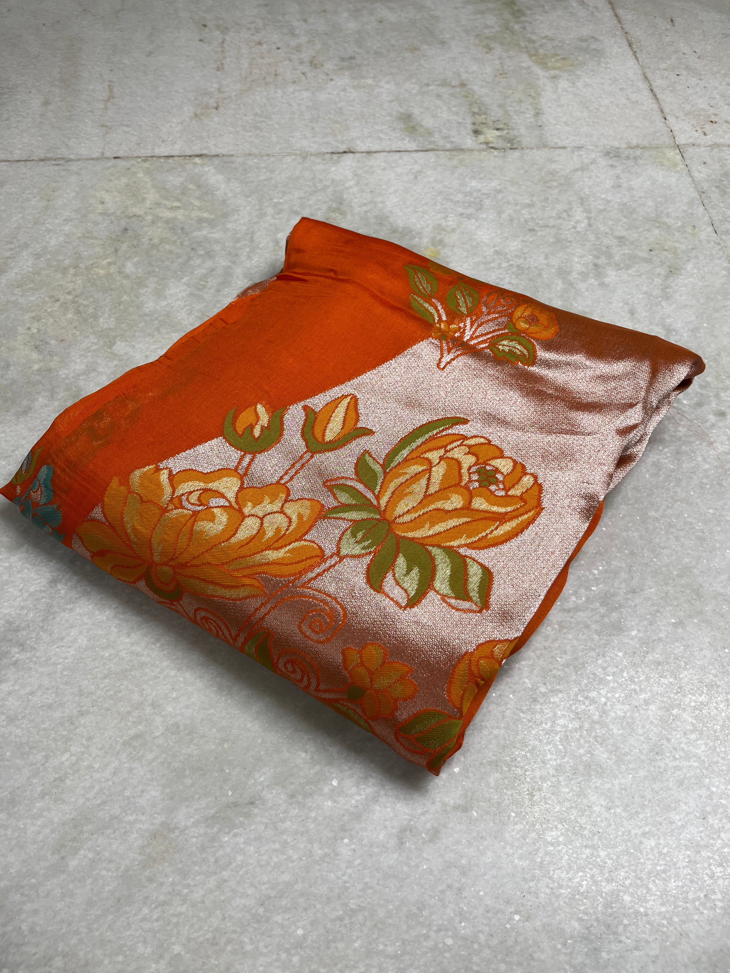 Kosa tussar georgette saree