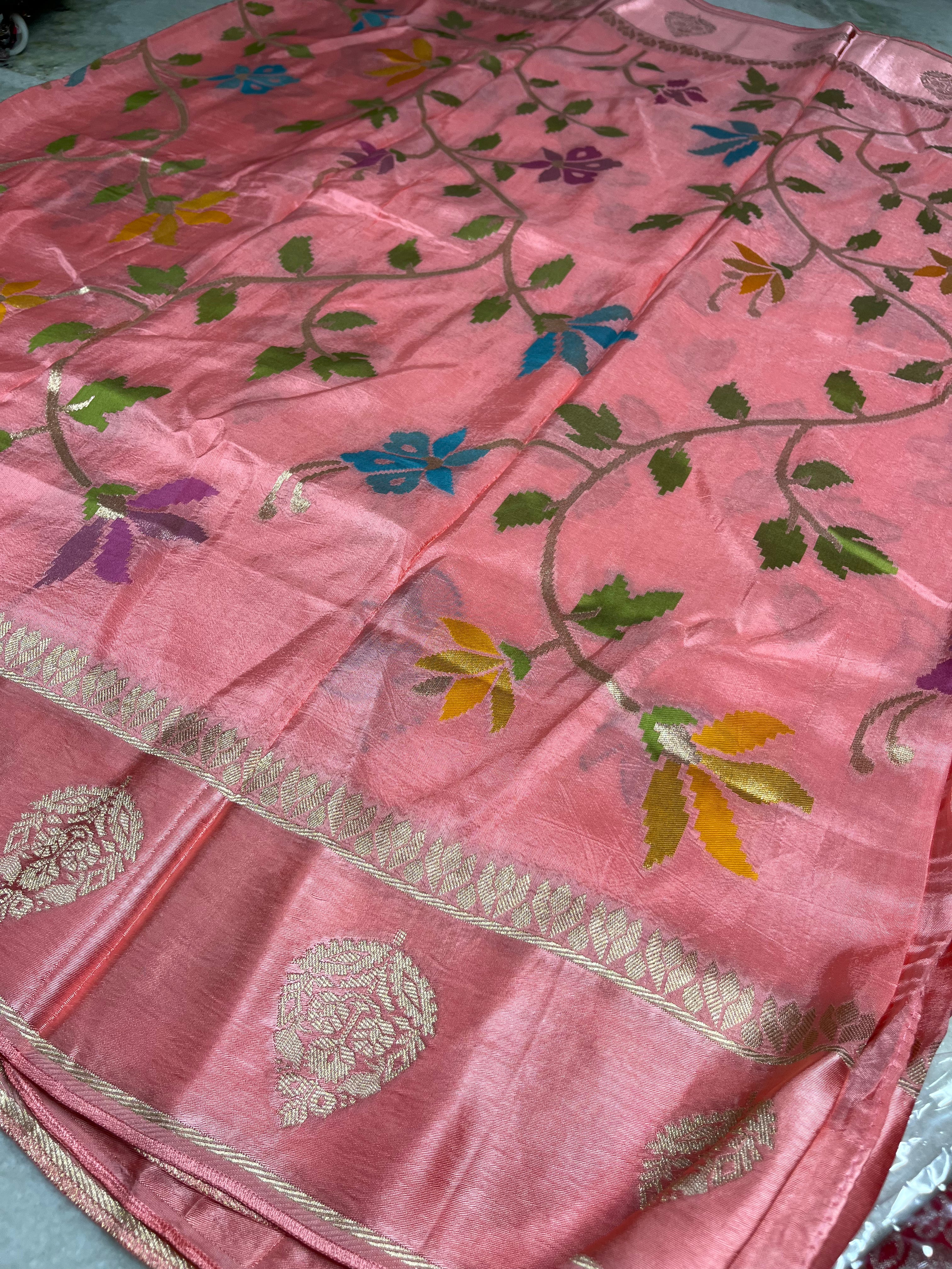 Raw mango jamdani sarees
