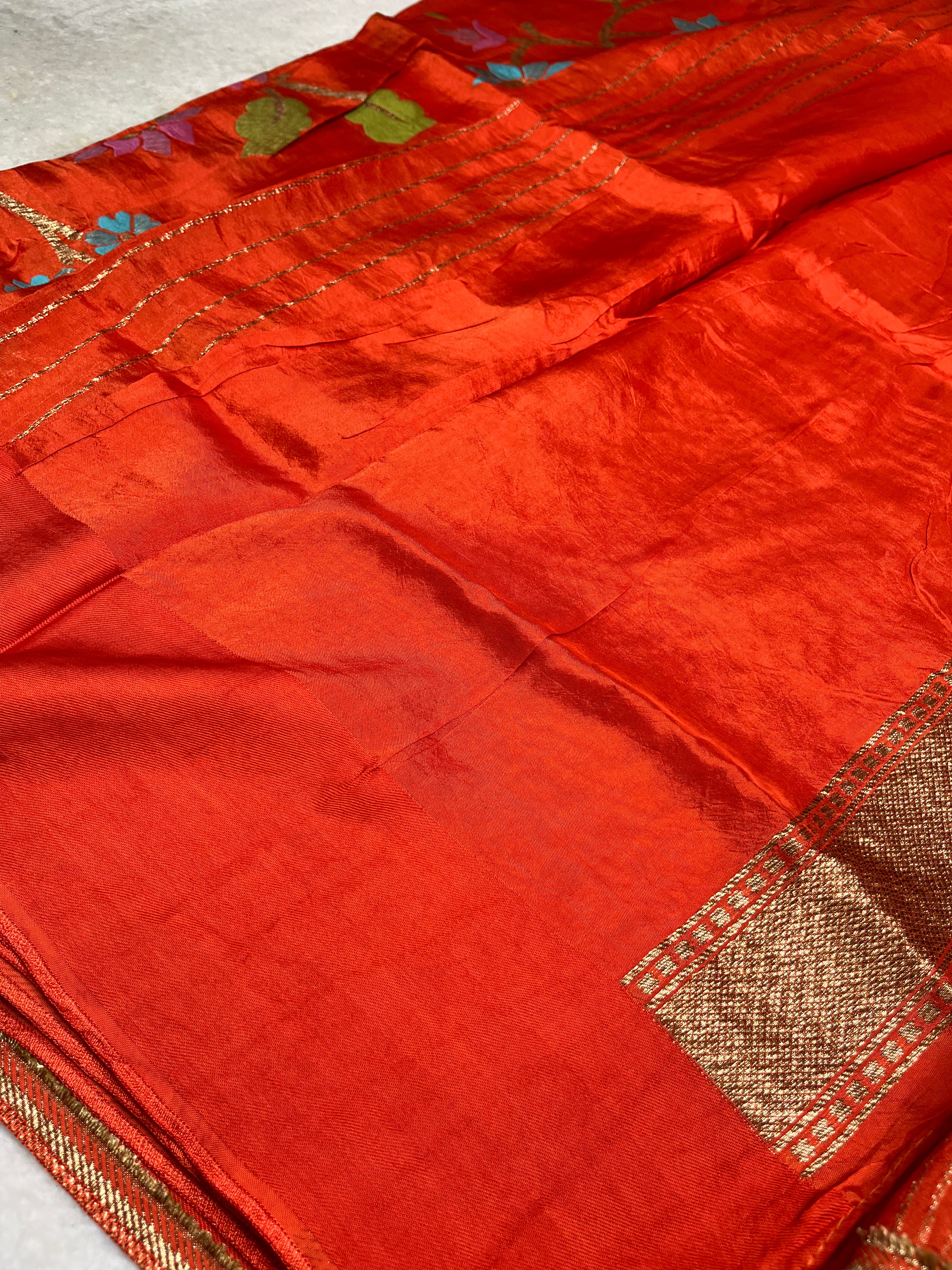 RAW mango jamdani sarees