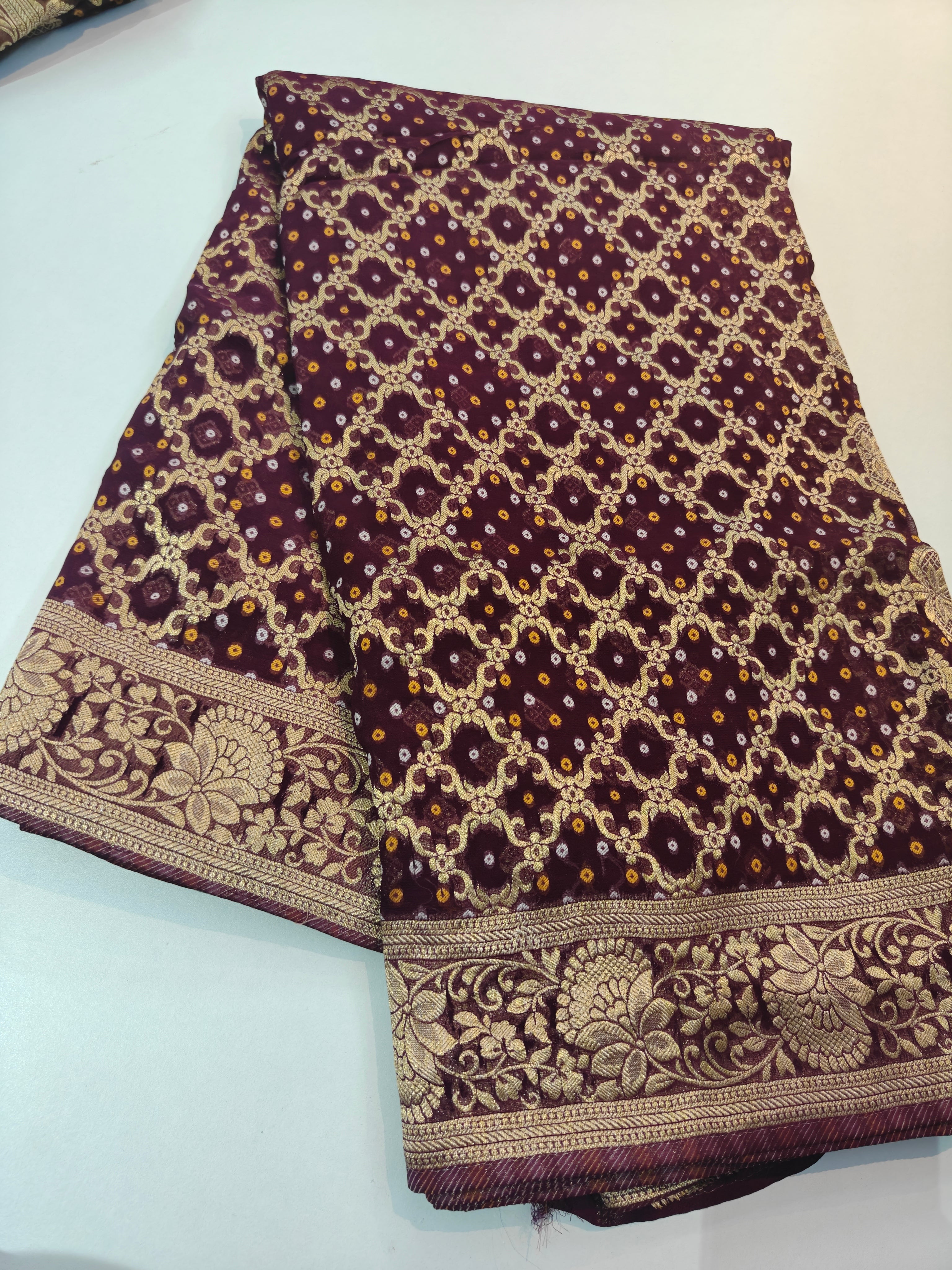 Khadi georgette