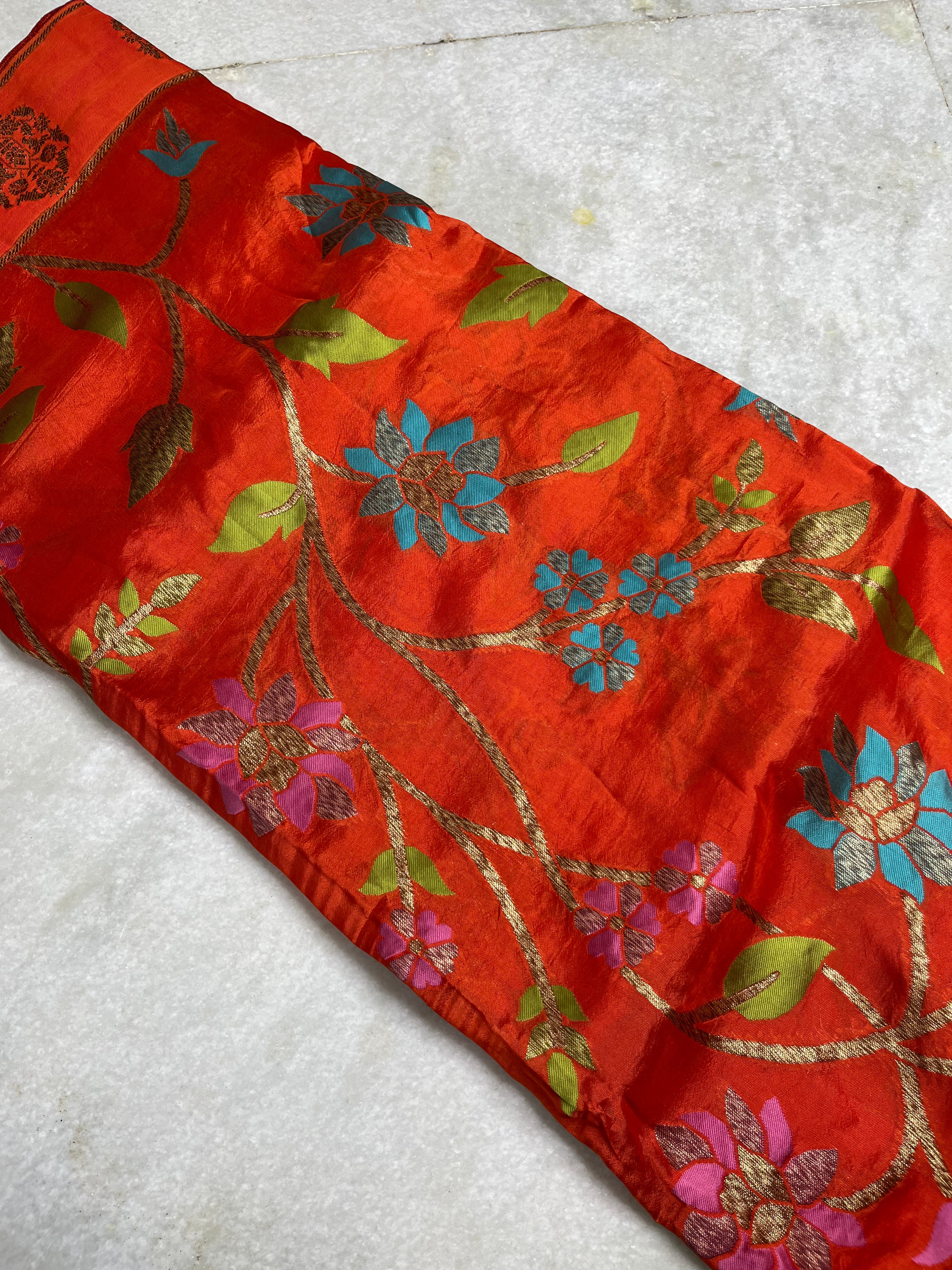 RAW mango jamdani sarees