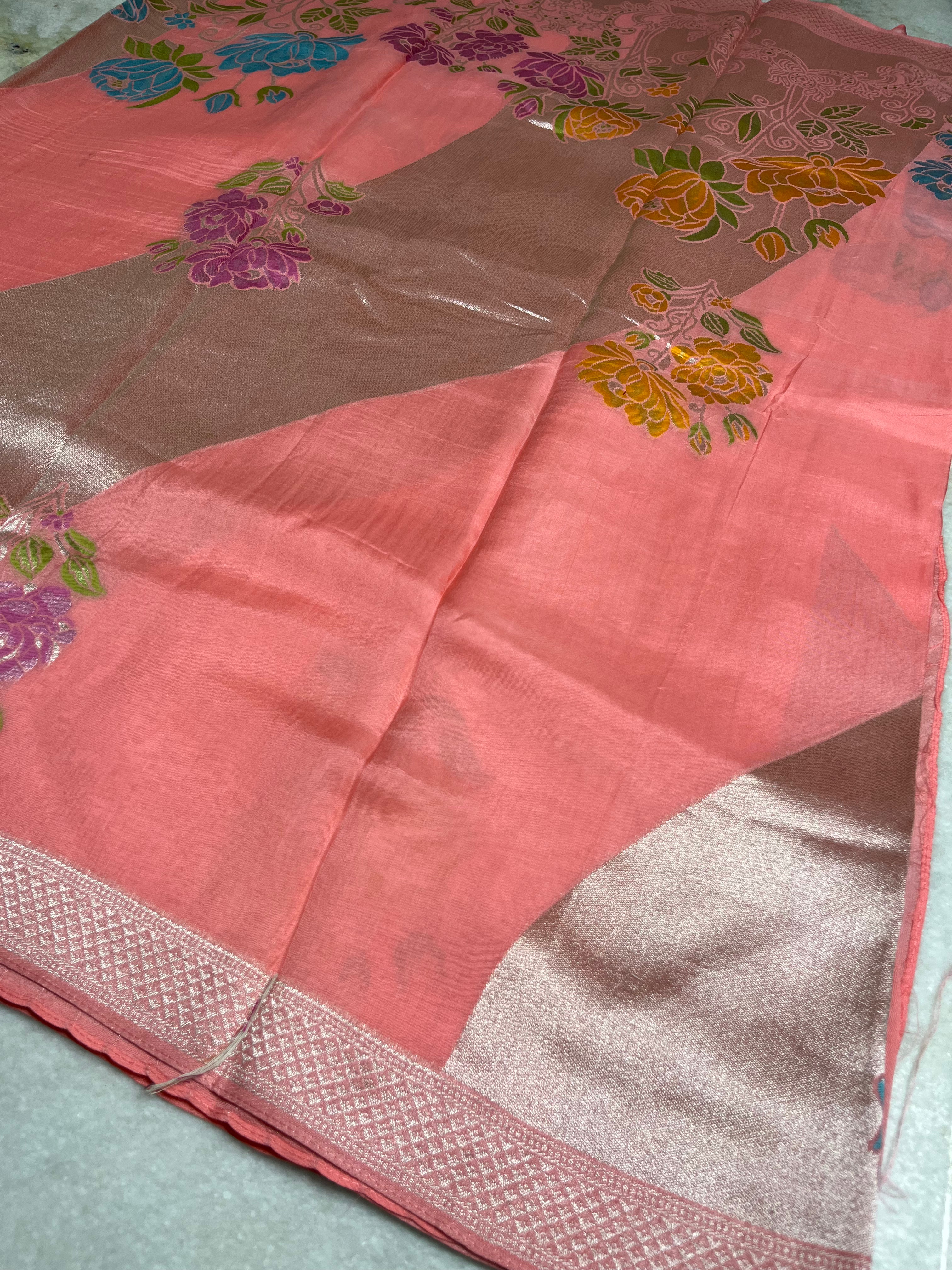 Kosa tussar saree