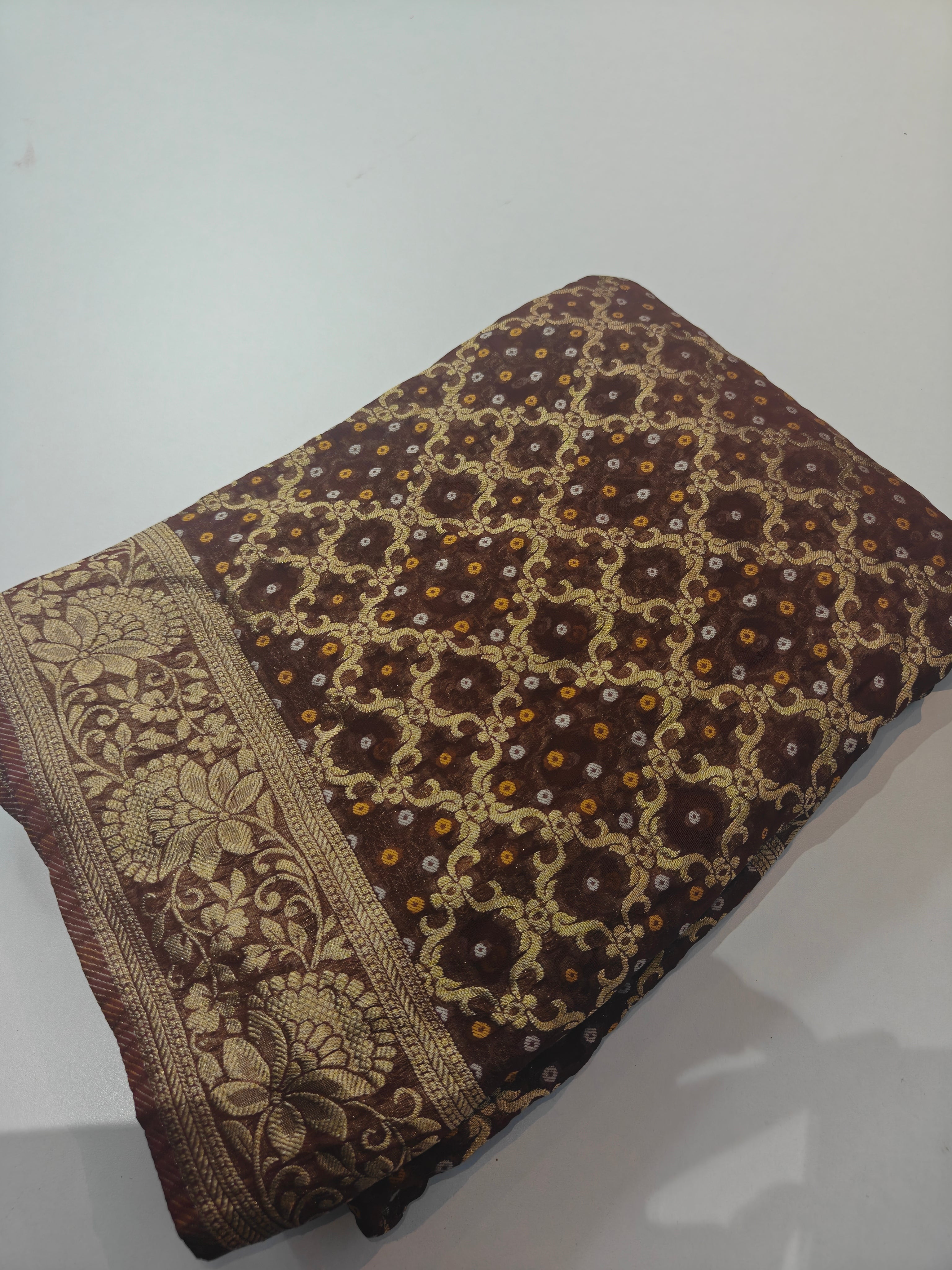 Khadi georgette