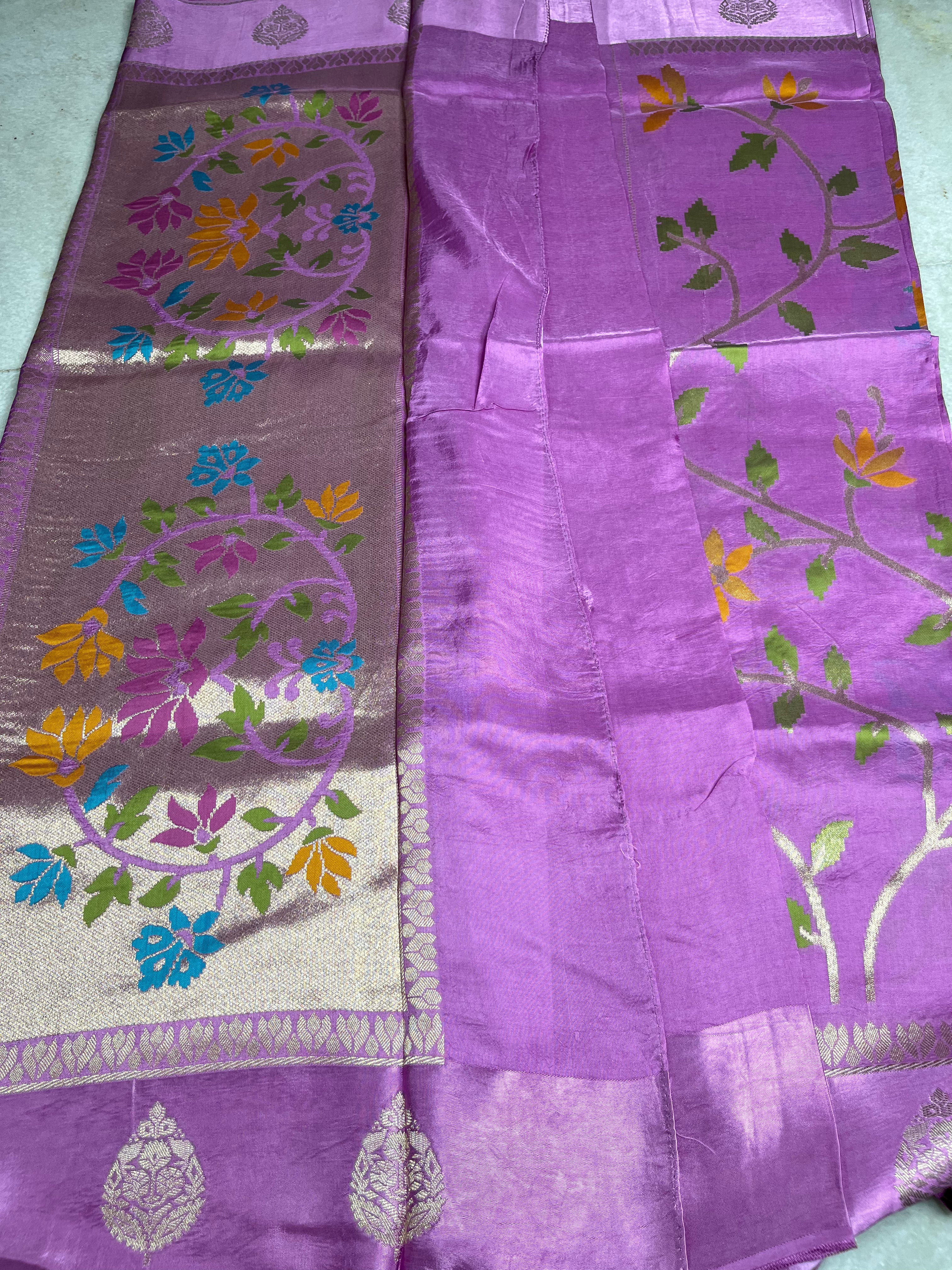 Raw mango jamdani sarees