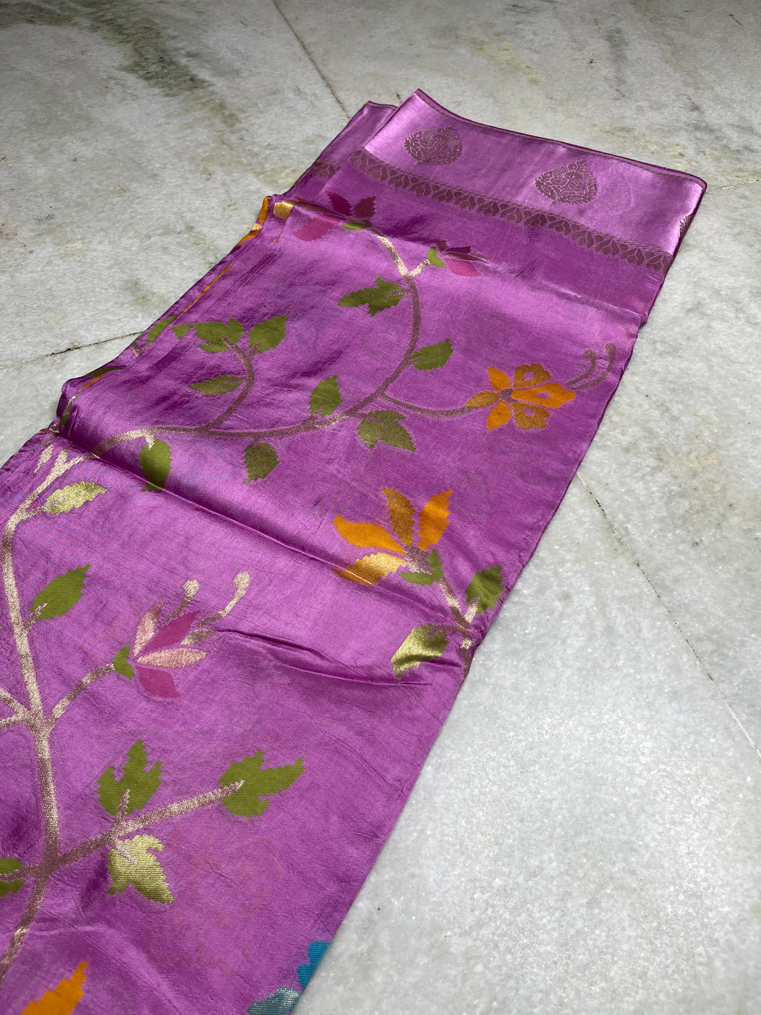 Raw mango jamdani sarees