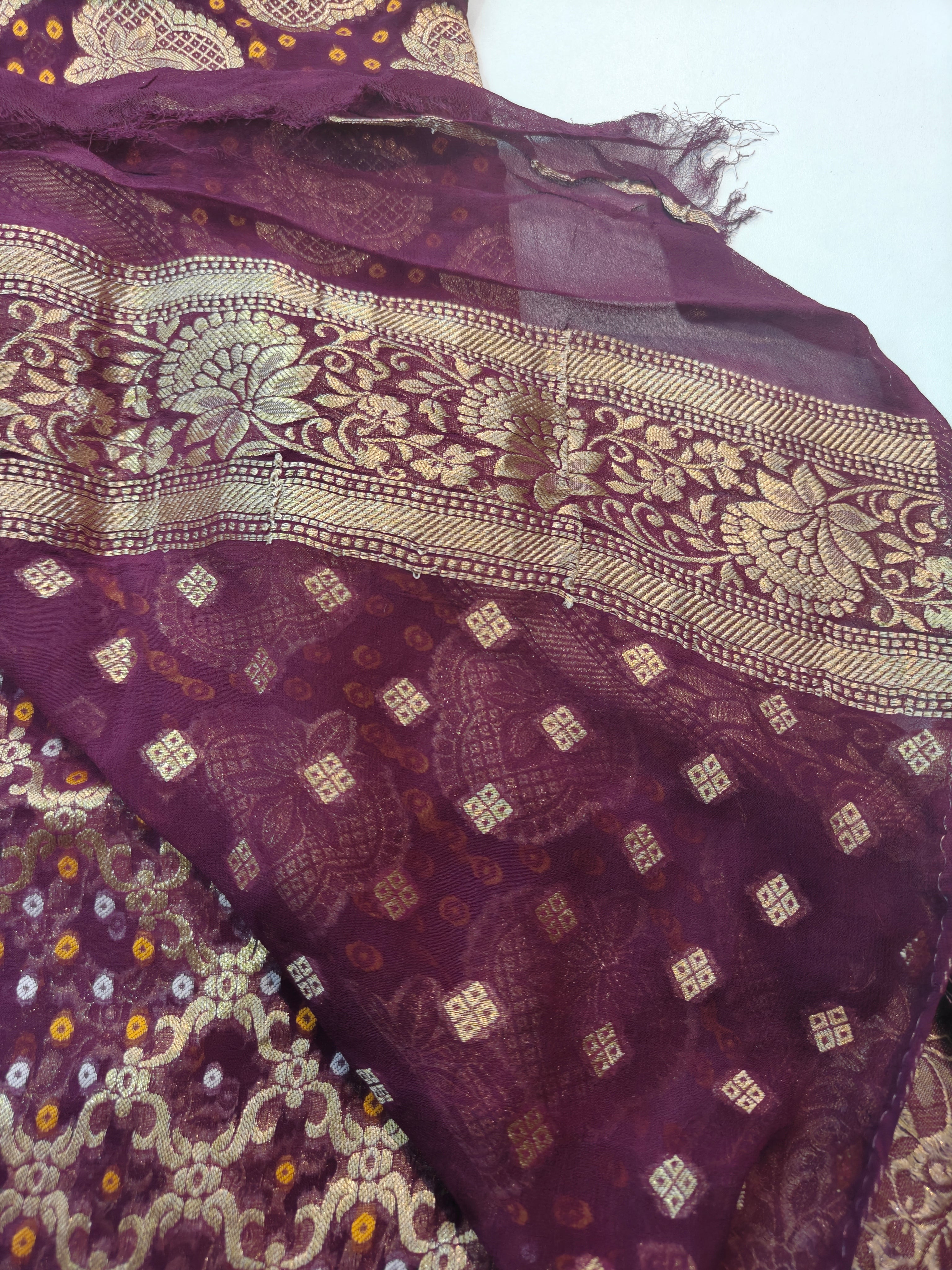 Khadi georgette