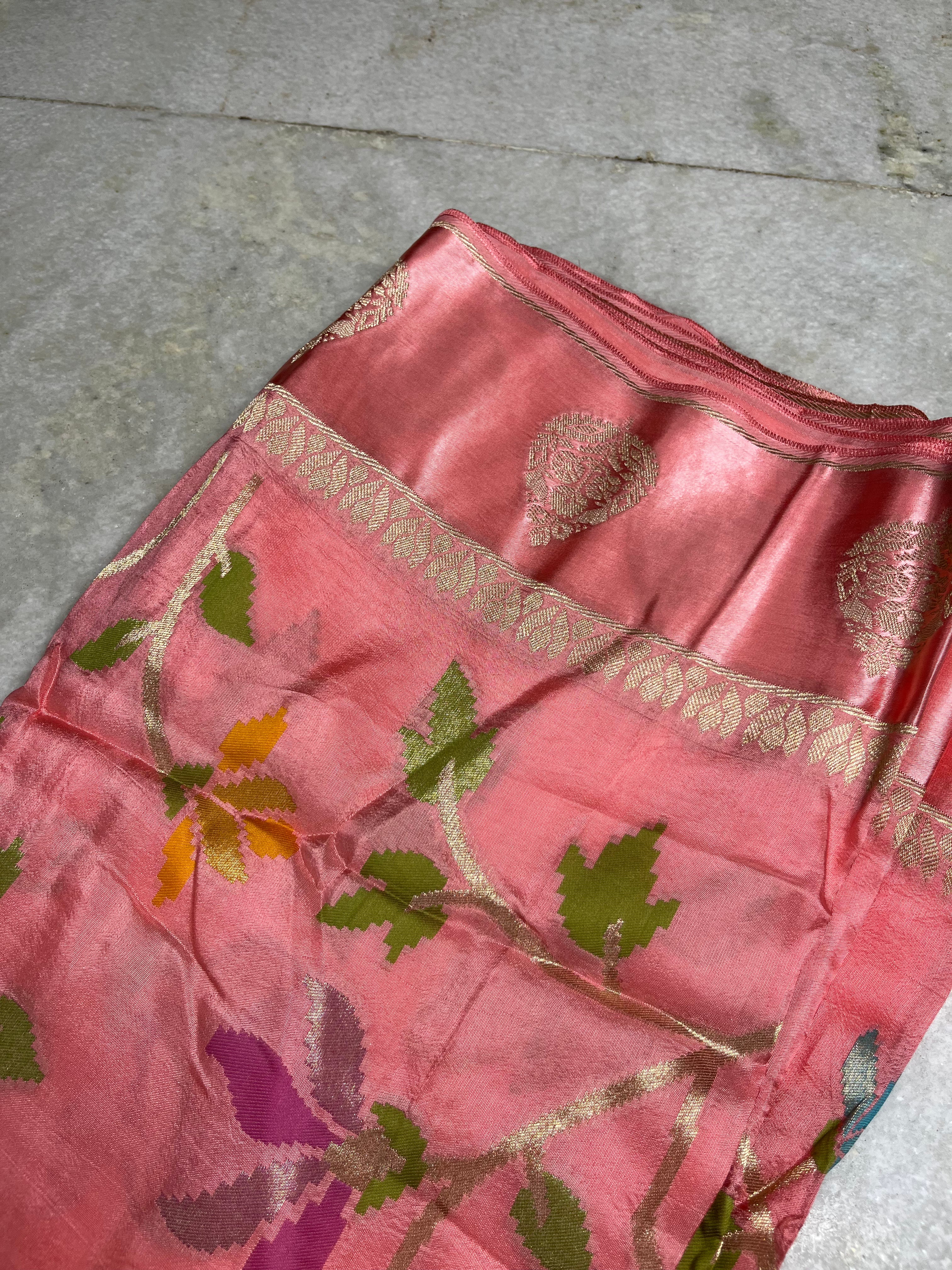 Raw mango jamdani sarees