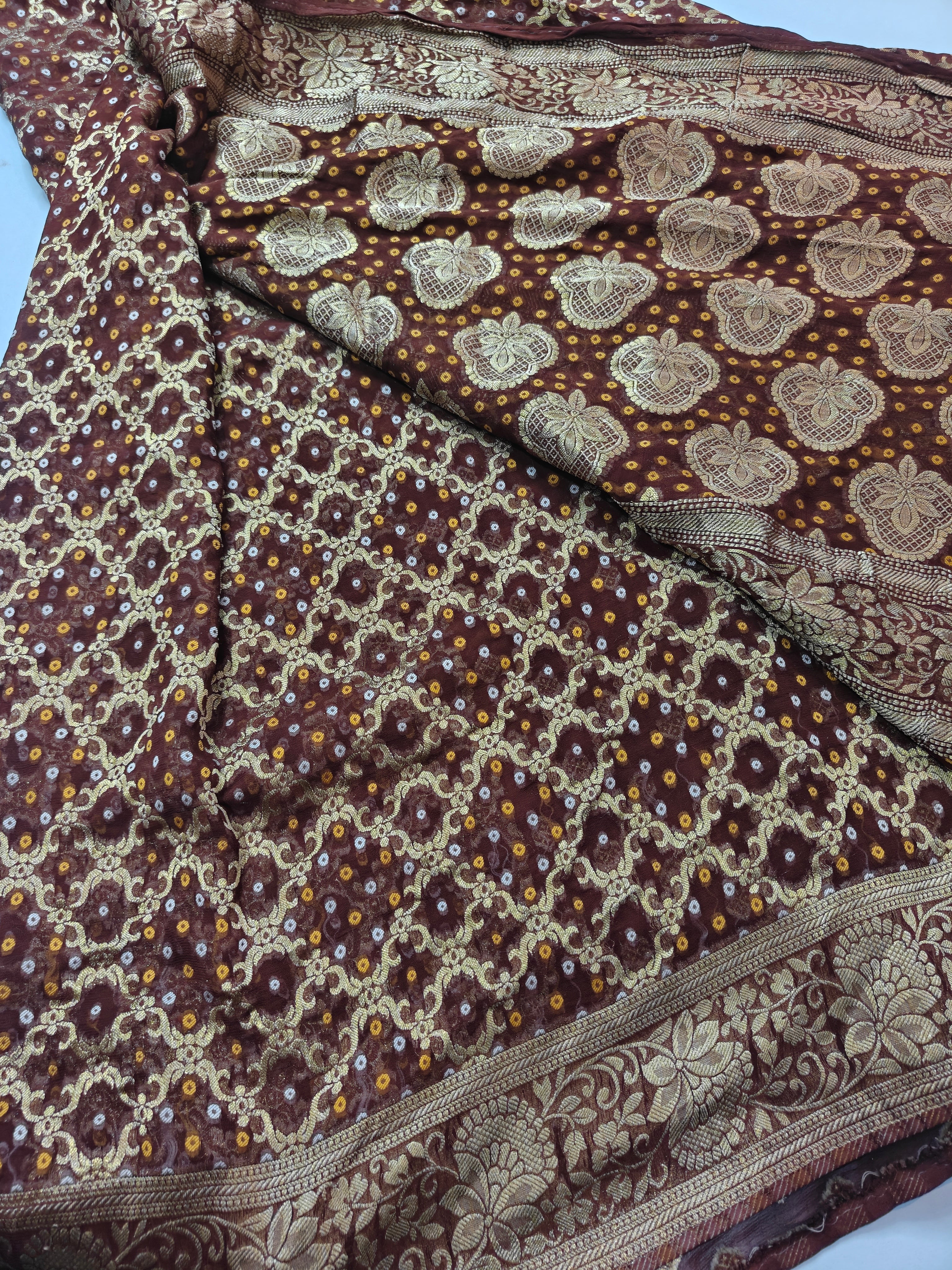 Khadi georgette