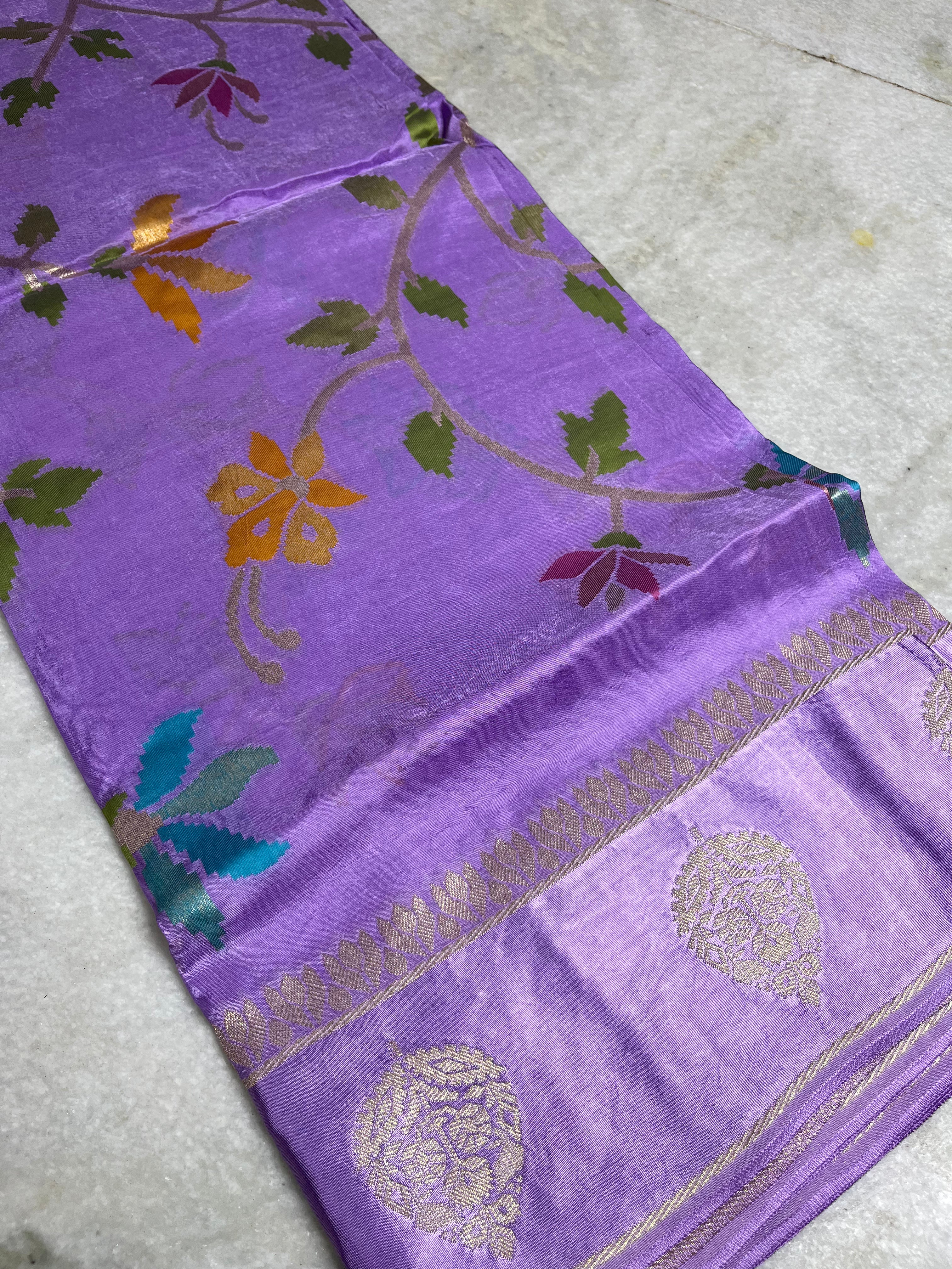Raw mango jamdani sarees
