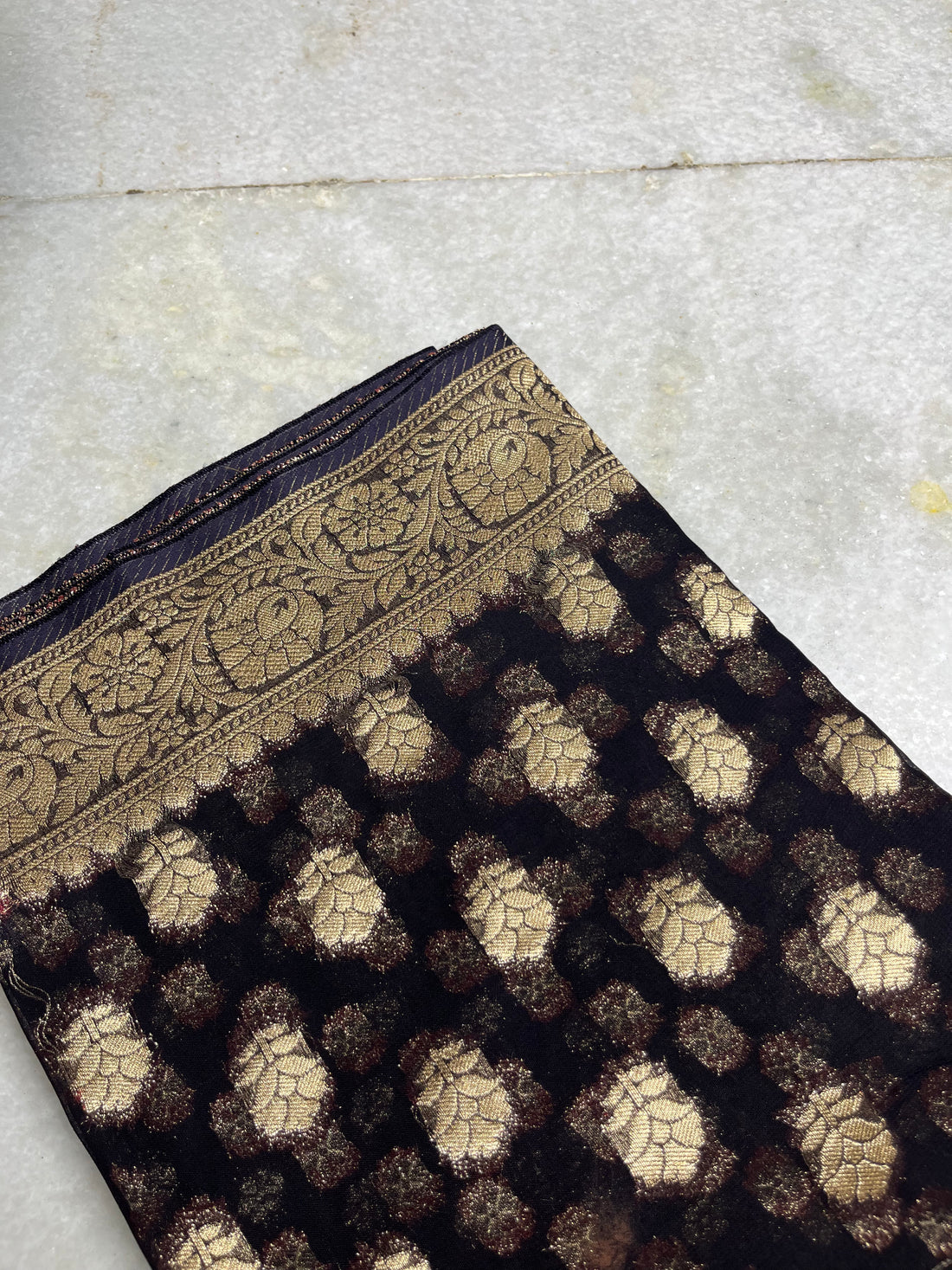 Khaddi georgette saree