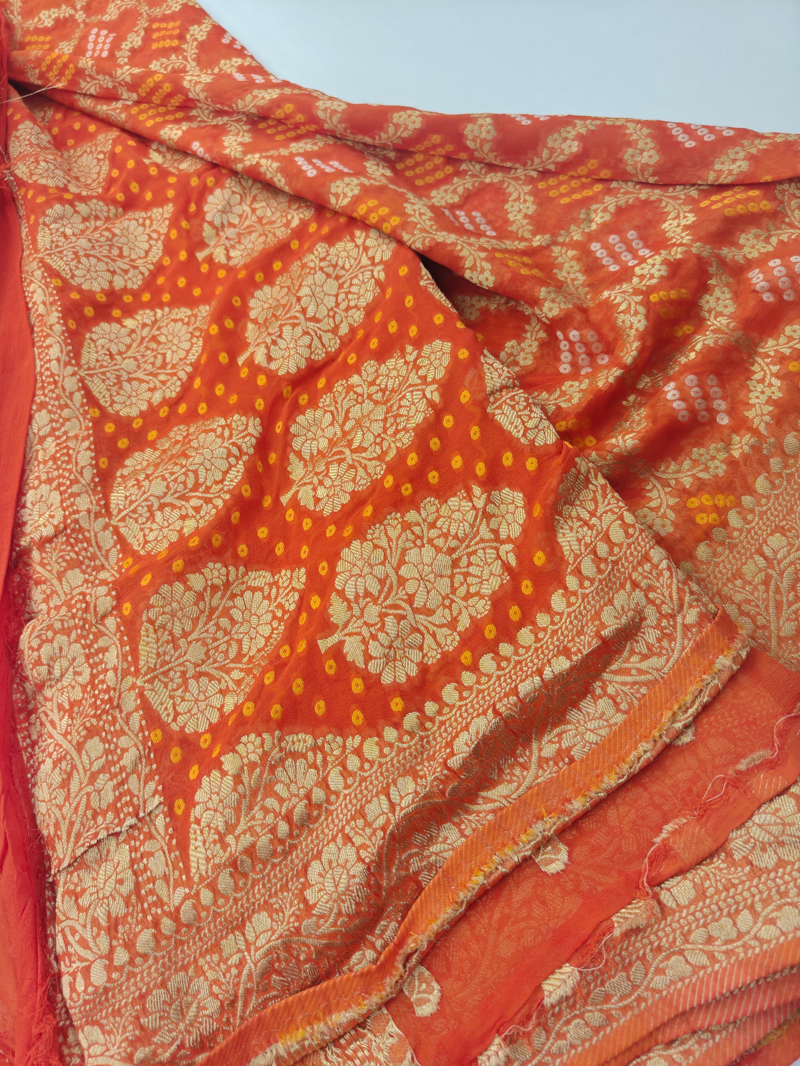 Khadi georgette