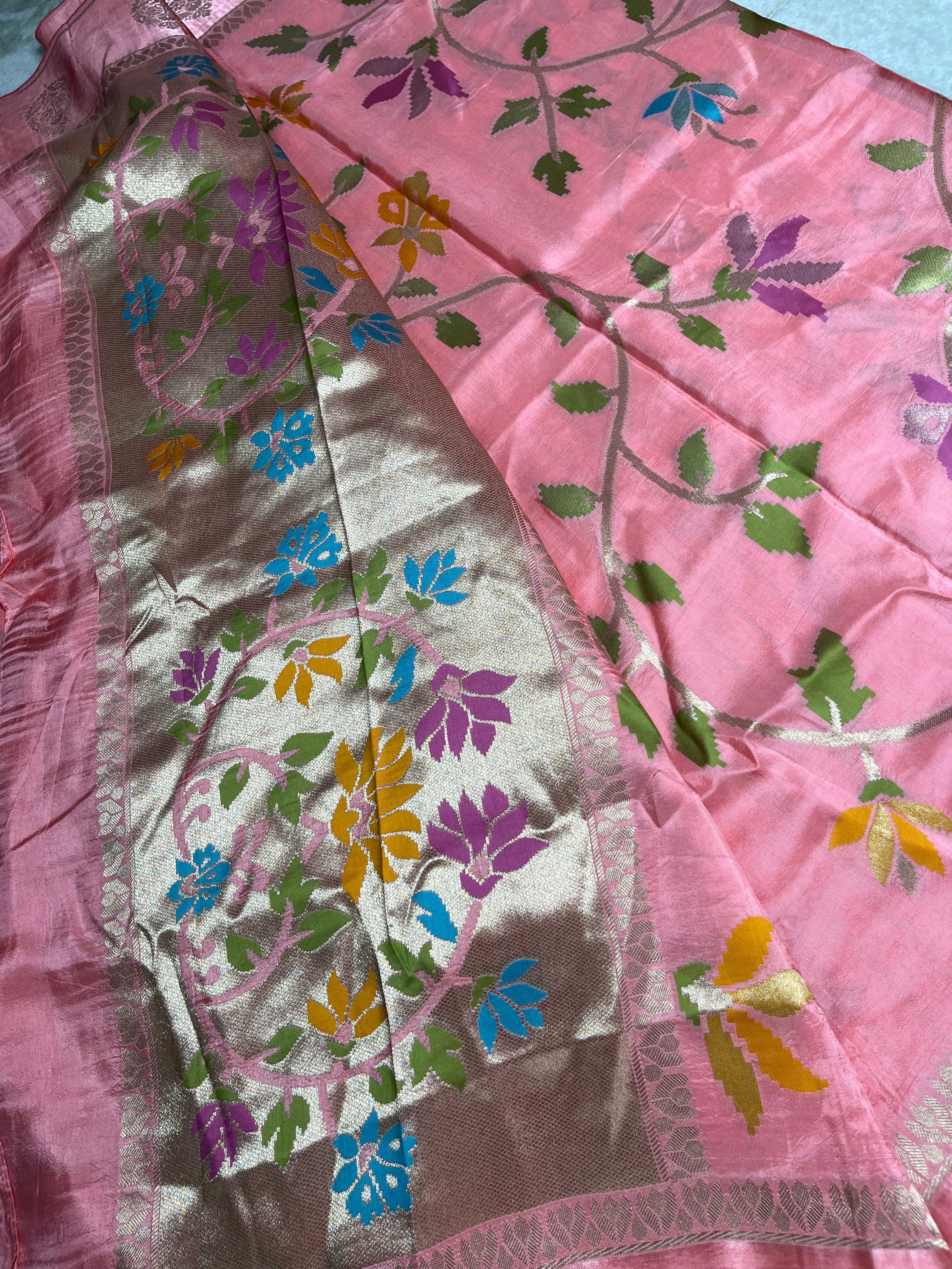 Raw mango jamdani sarees