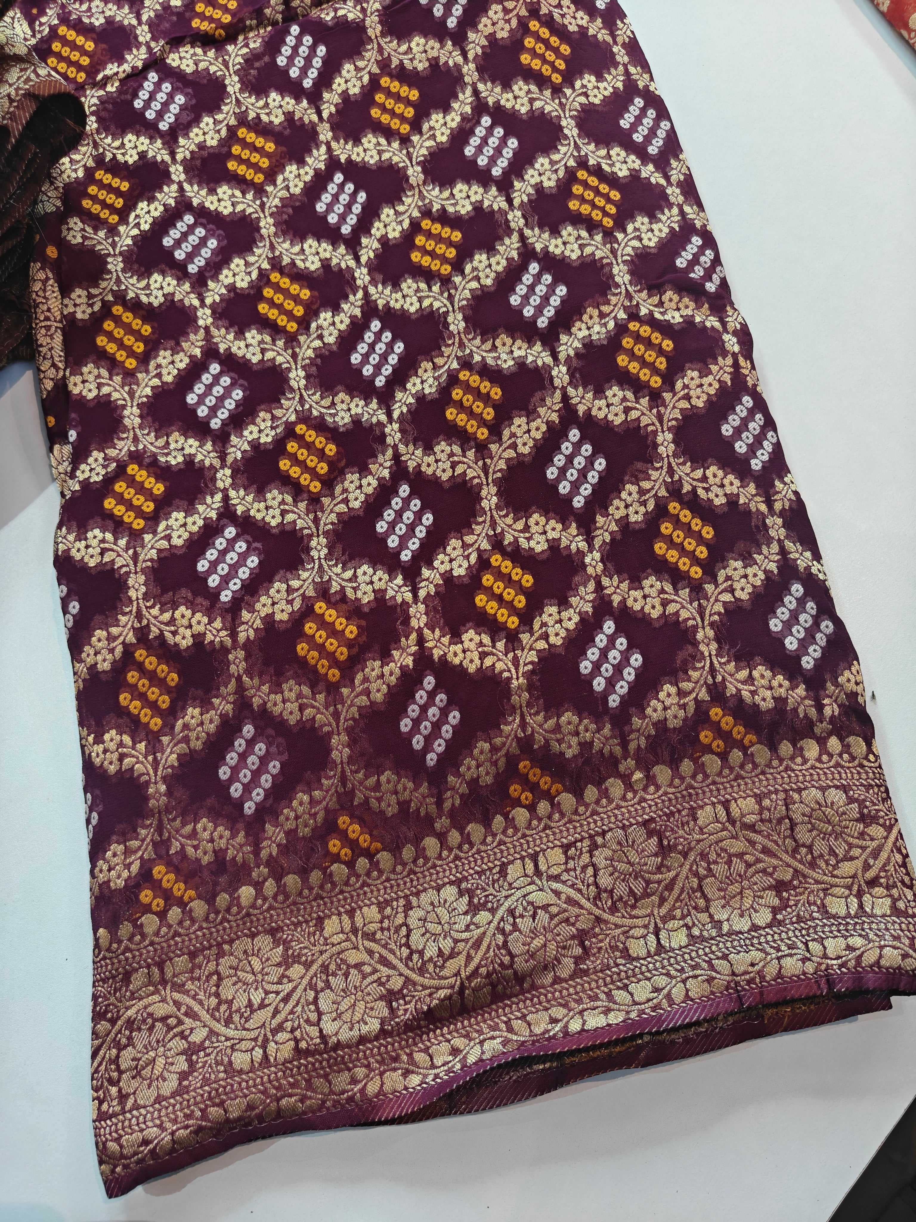 Khadi georgette